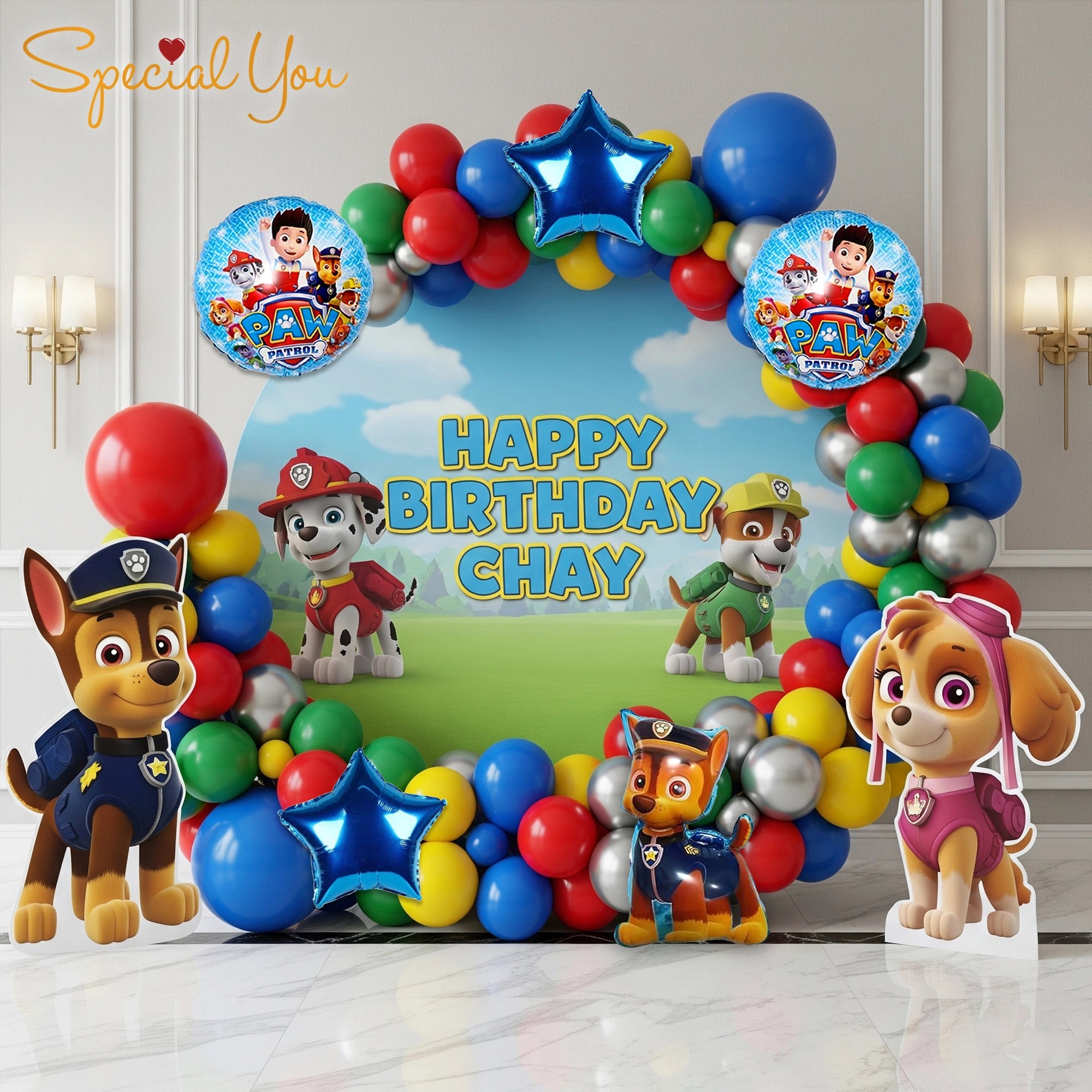 Paw Patrol Ring Balloon Decor