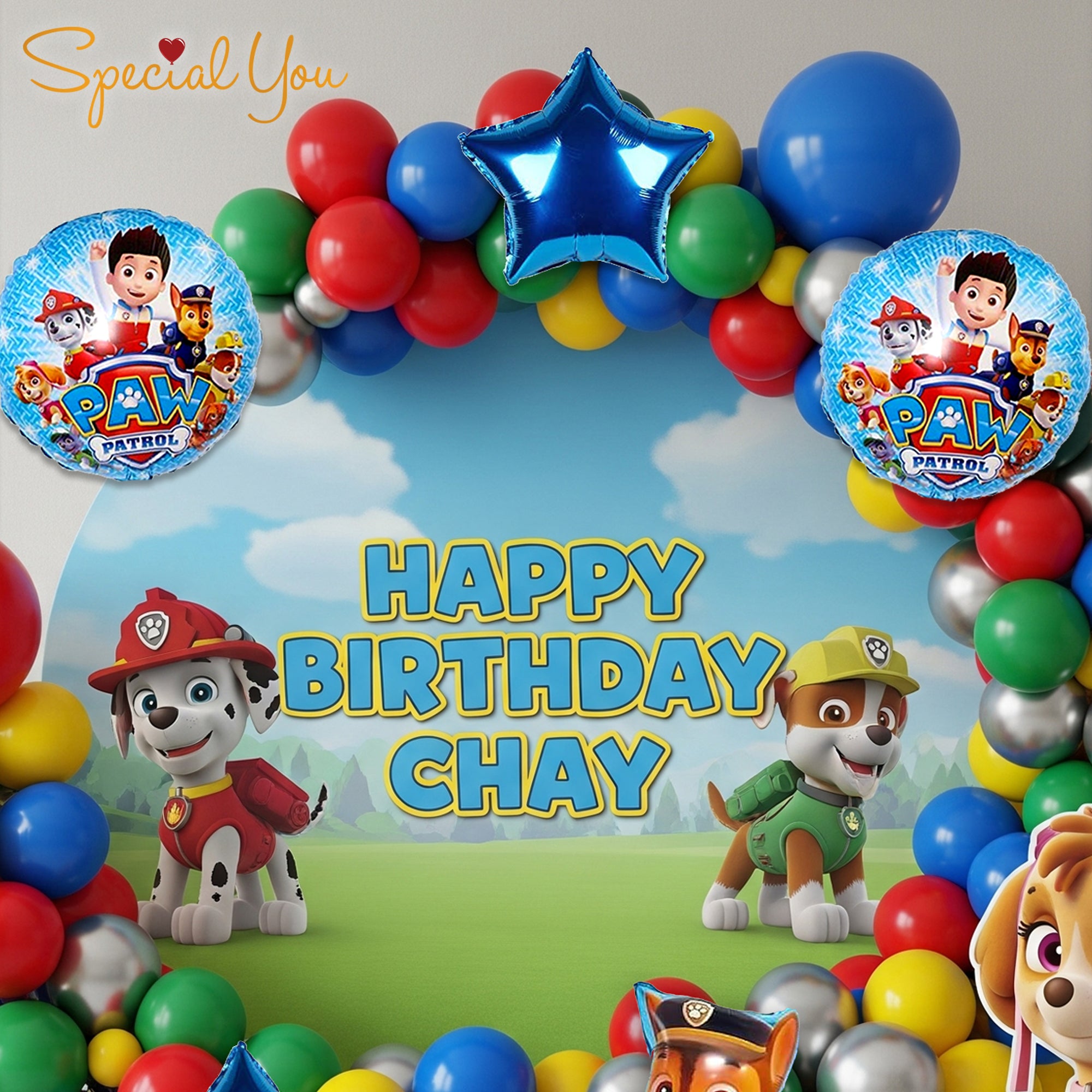 Paw Patrol Wonderland Ring Decor