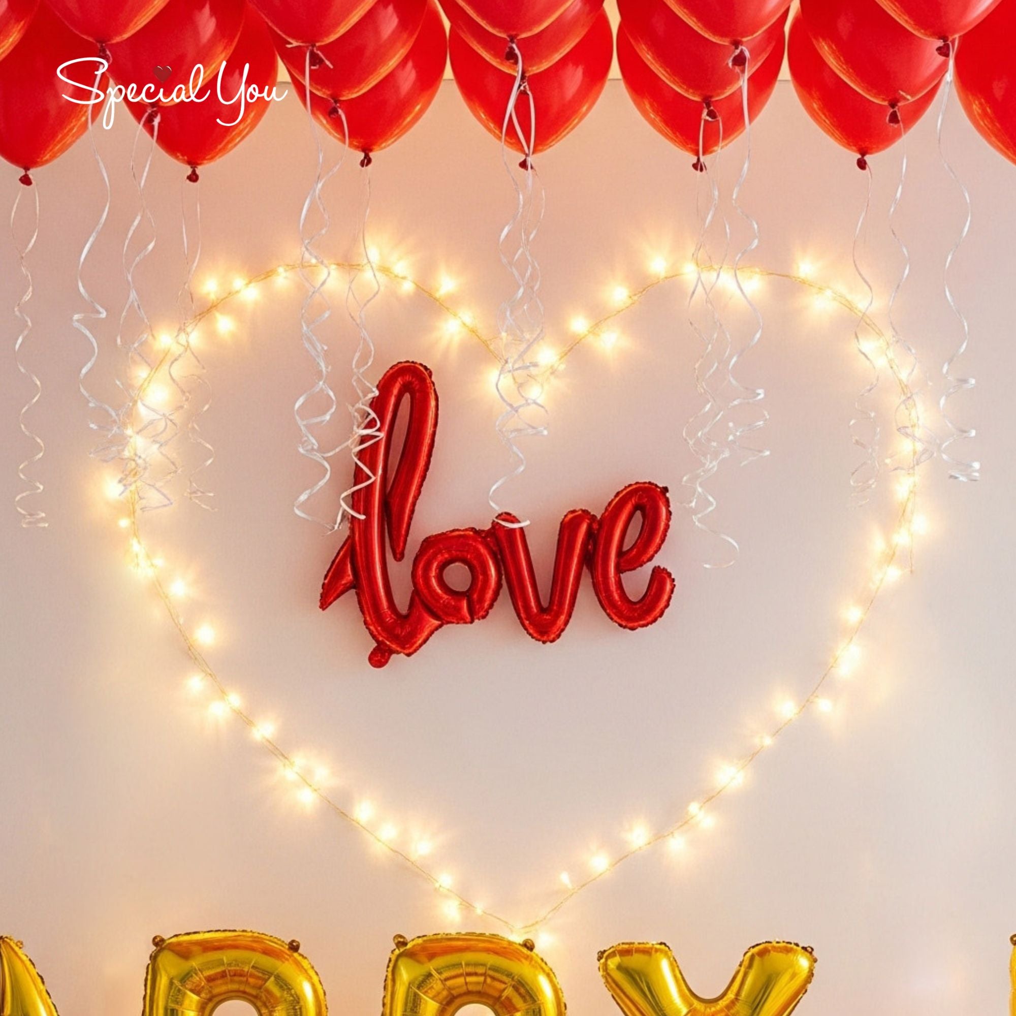 Love in the Air marry me decor