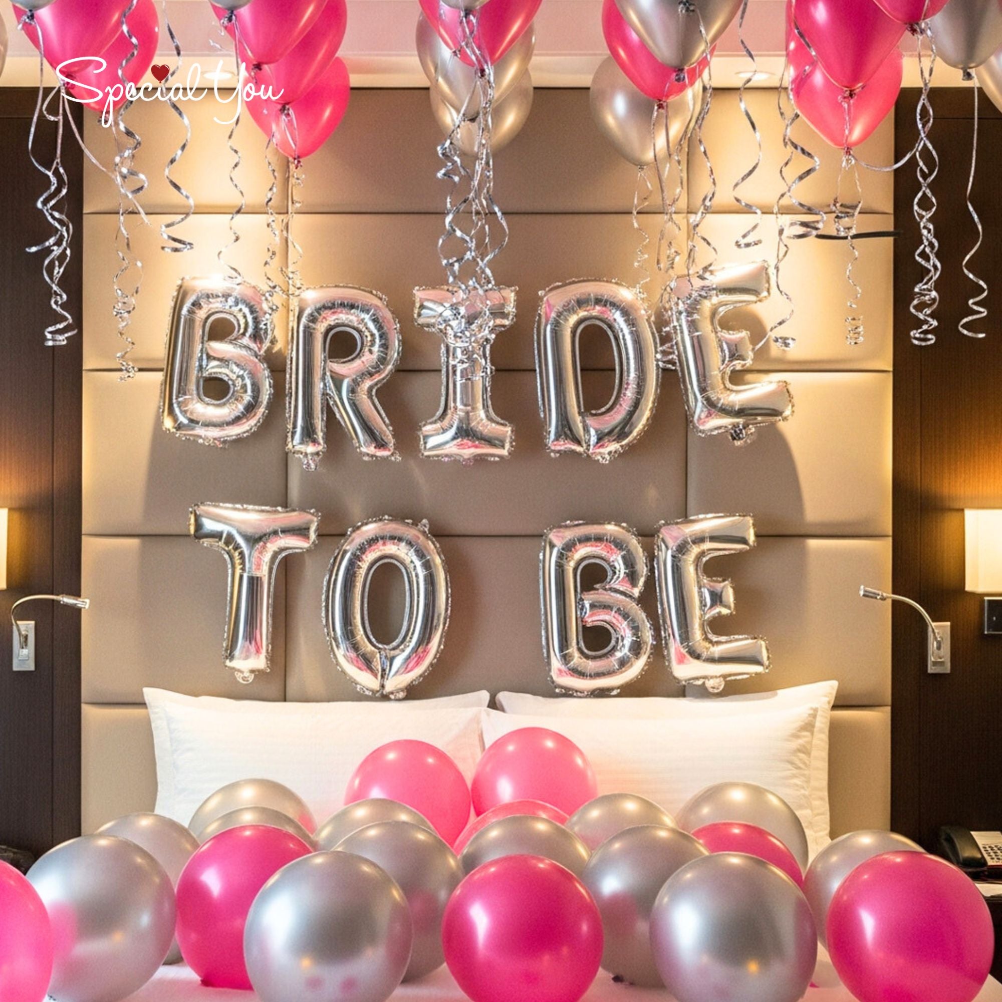 Glam Bride to Be Bash decor