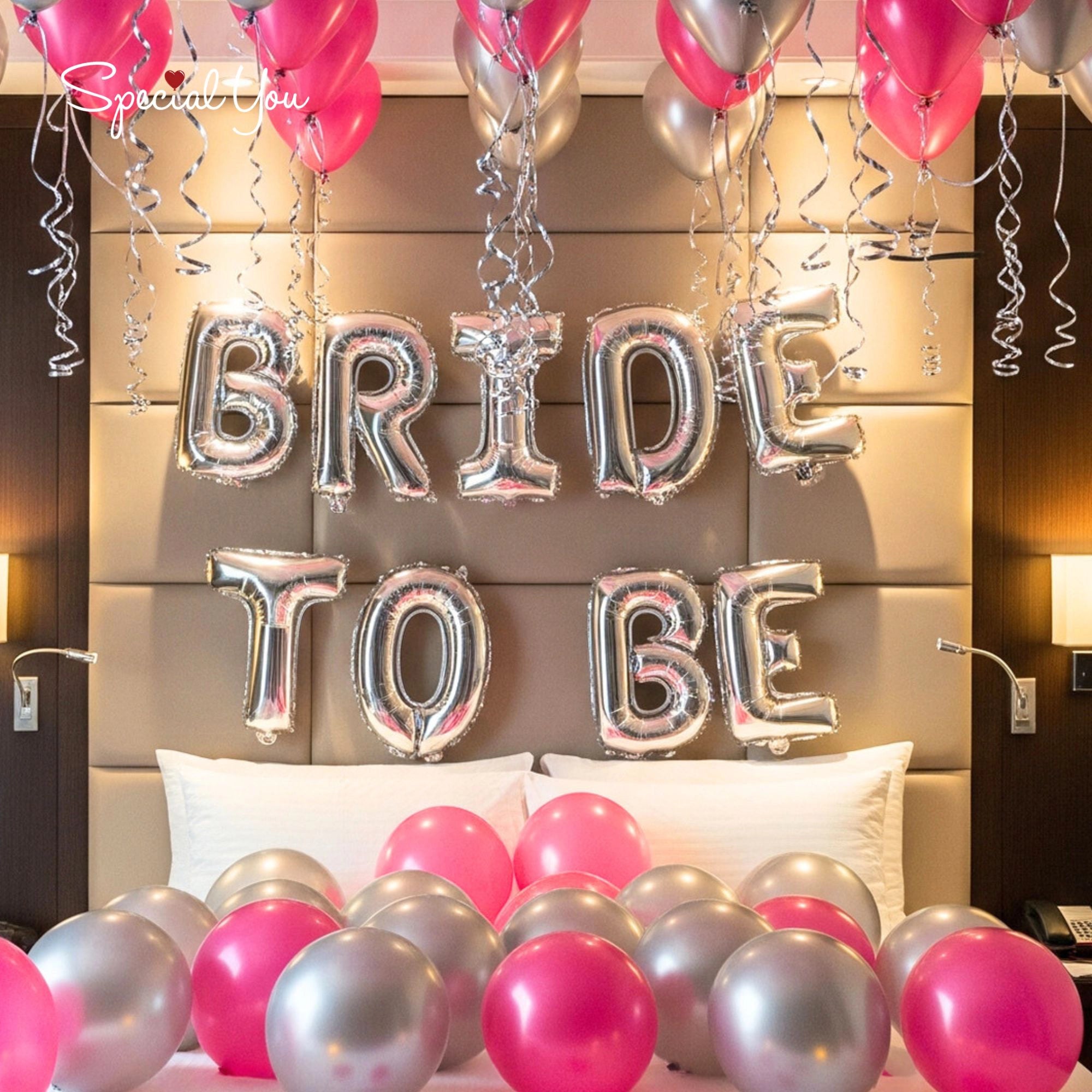 Glam Bride to Be Bash decor