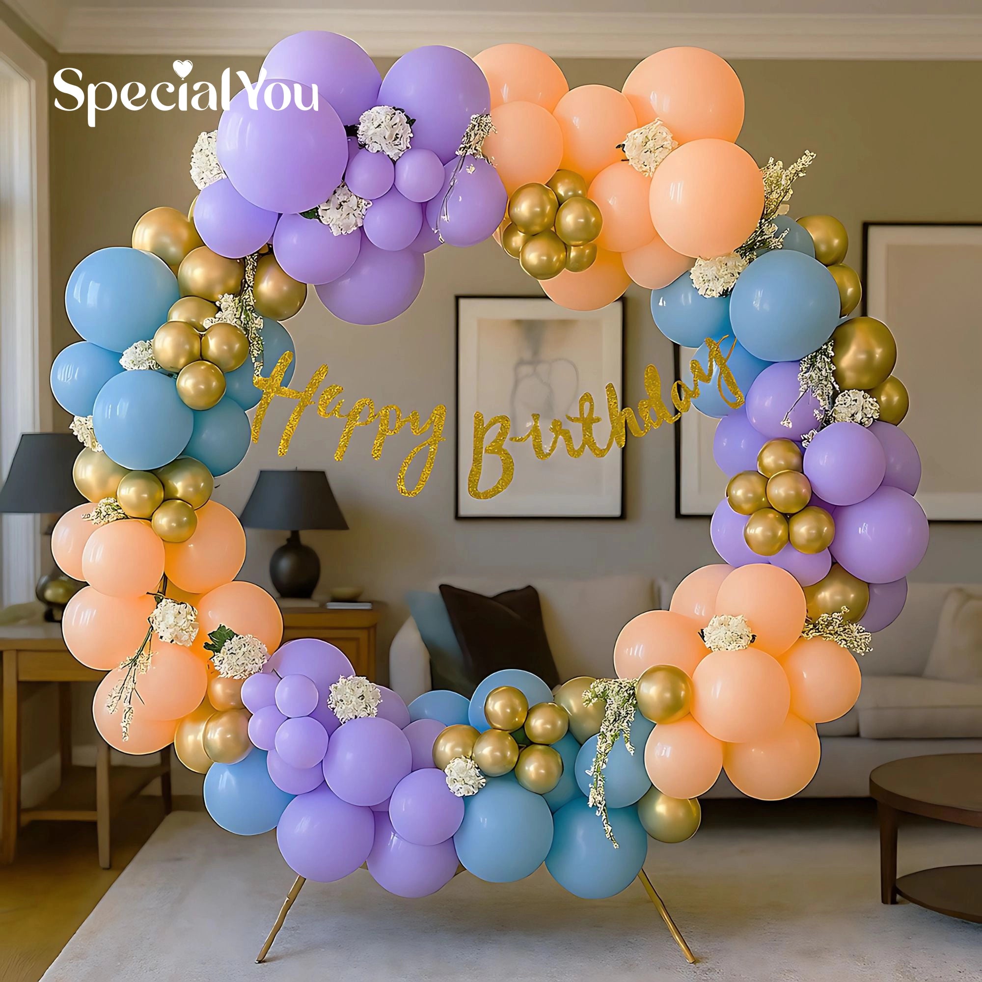 Colorful Ring Balloon Decor