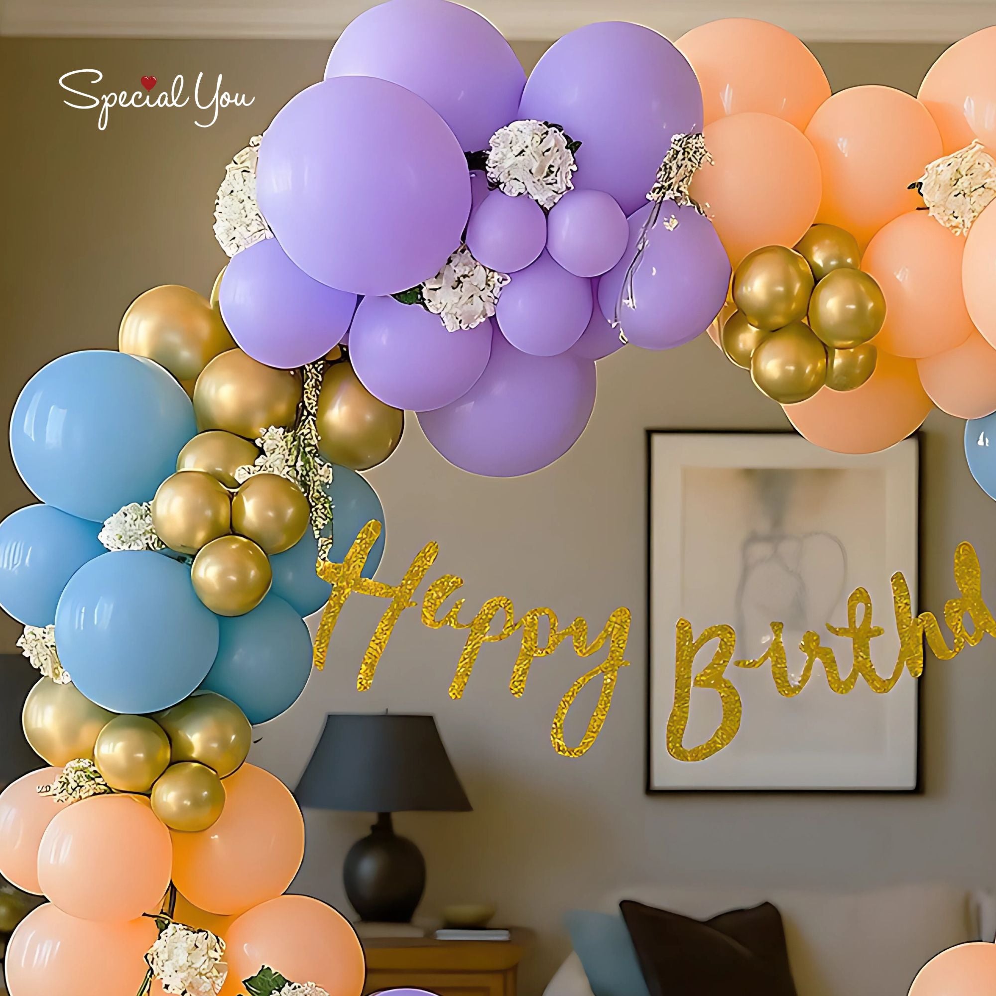 Pastel Elegance Ring Decor