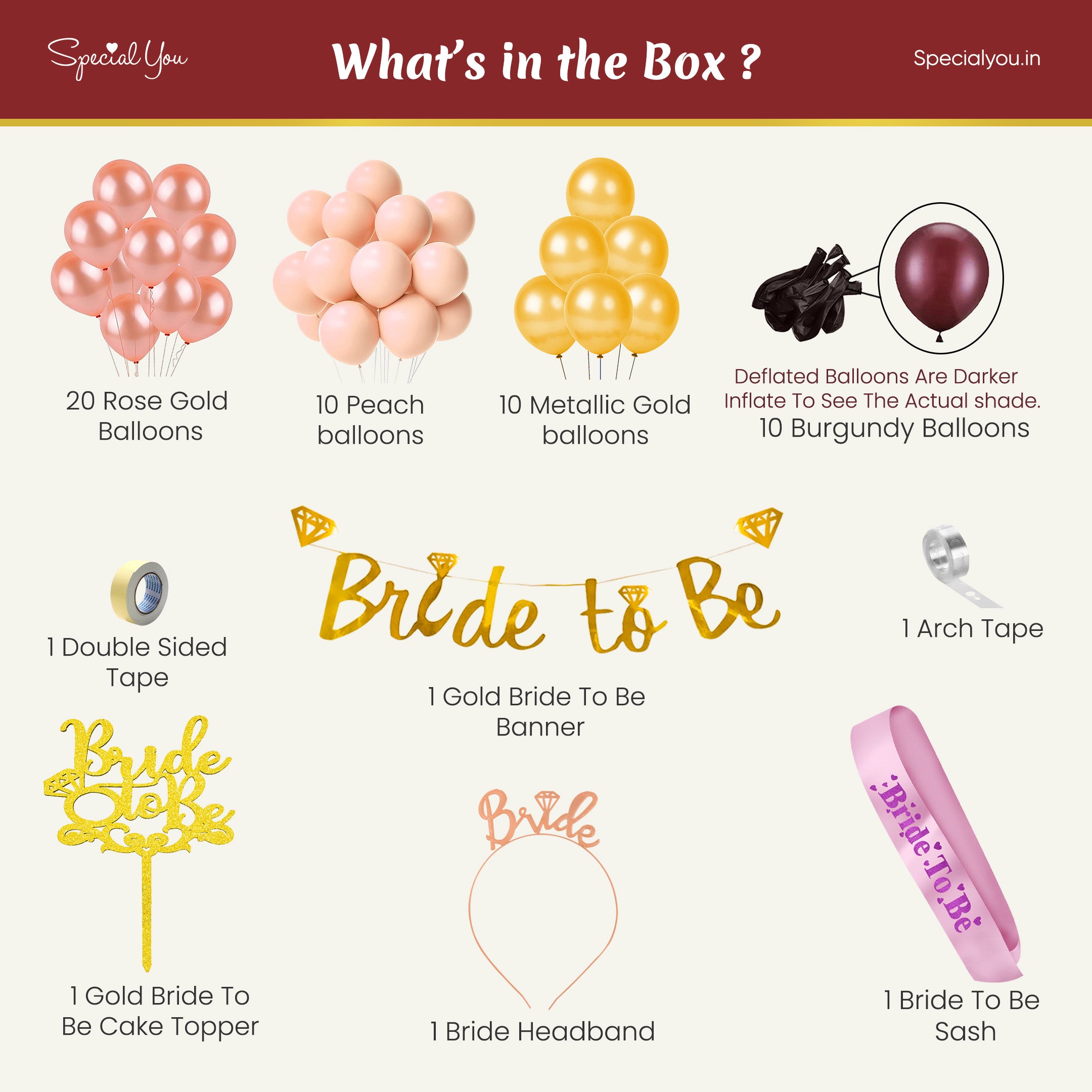 Surprise your bride with this kit