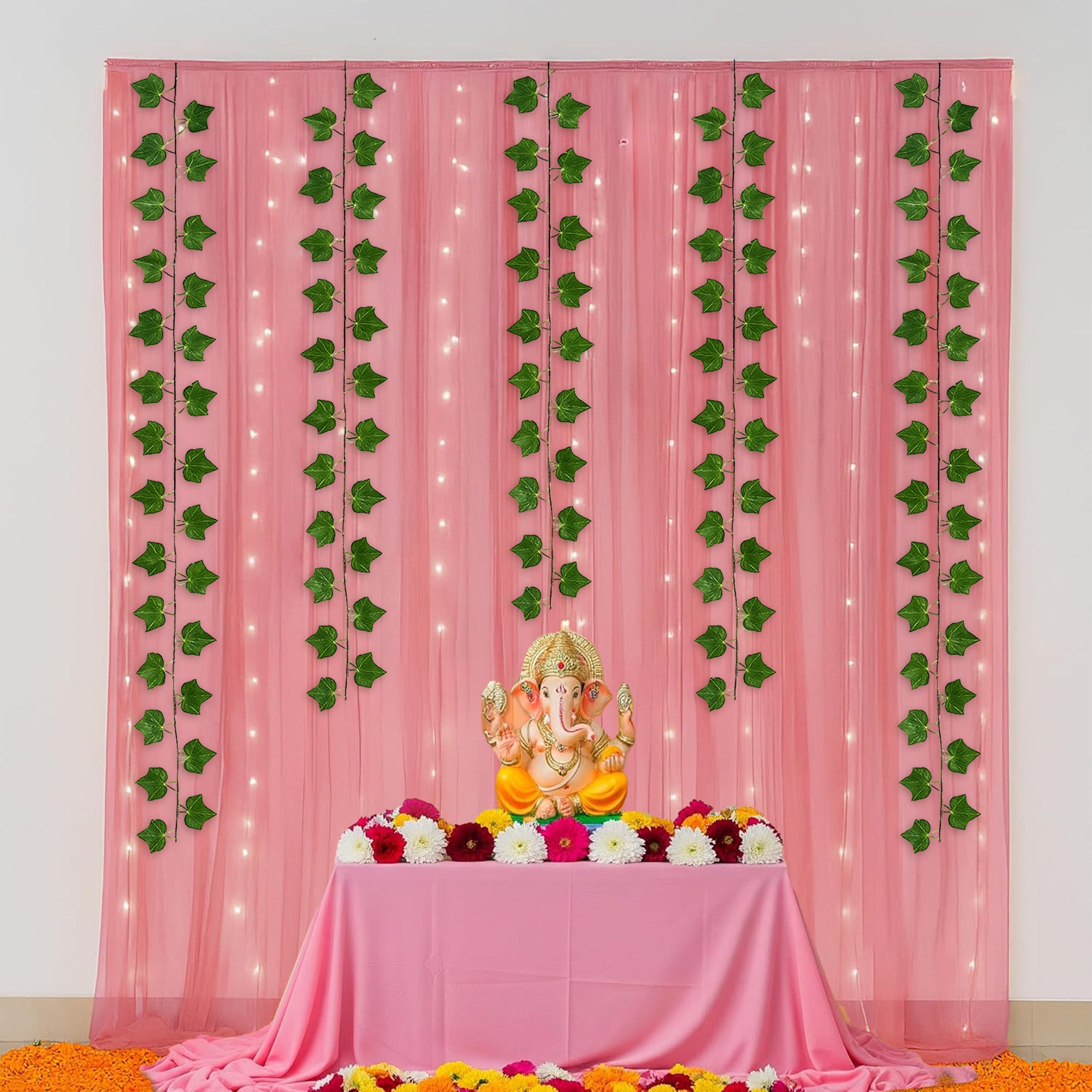 Pink Glow Diwali décor