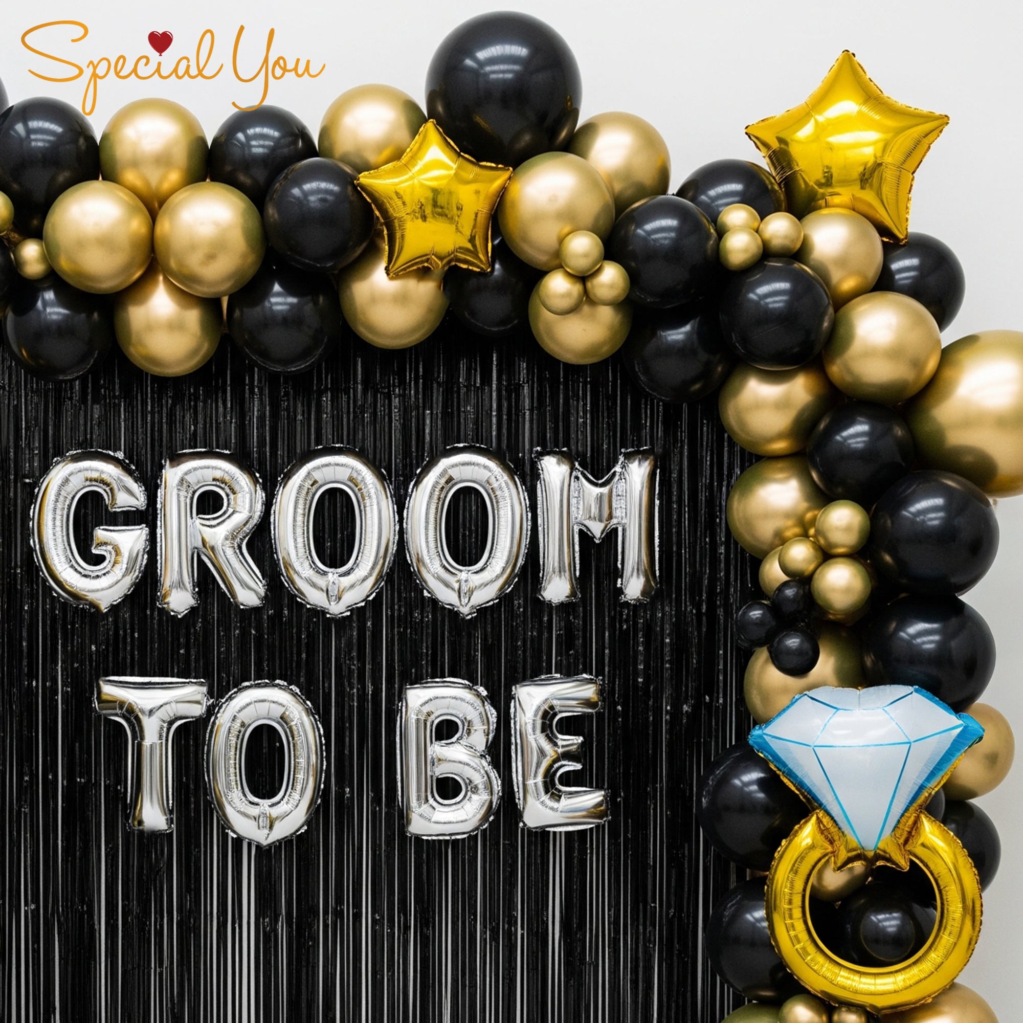 The Groom's Grand Bash Decor