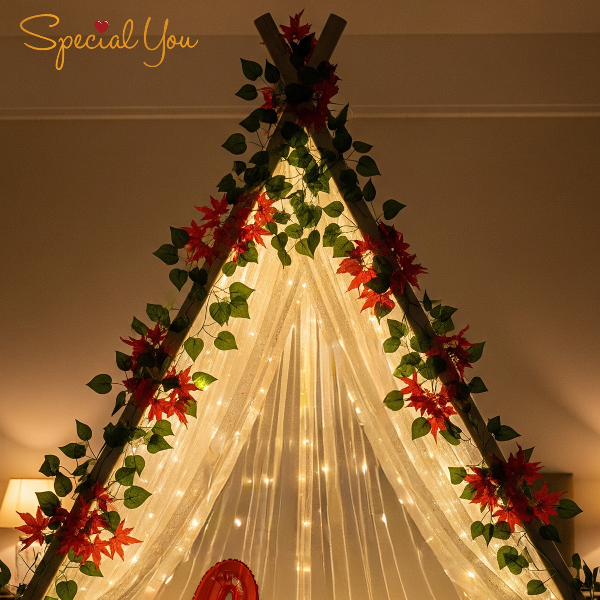 Shimmering Love Canopy Decor