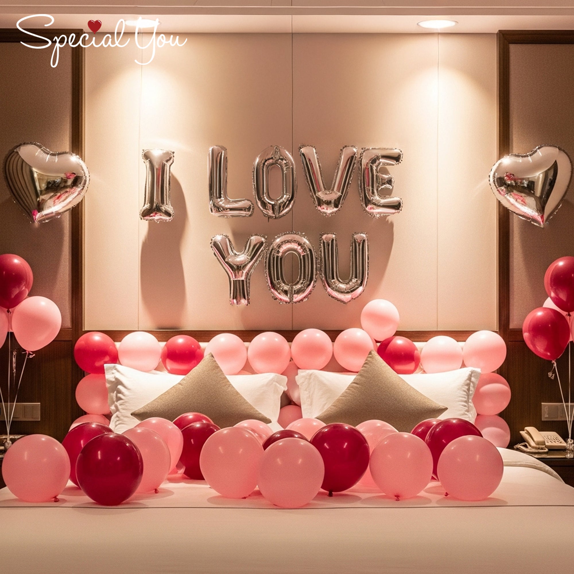 Romantic Bliss Balloon Decor