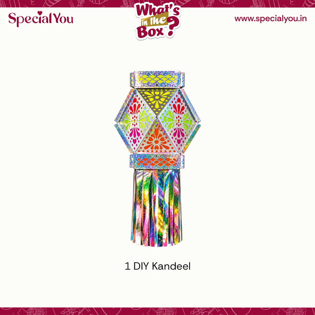 DIY Silver Kandil Kit for Diwali Decoration for Home