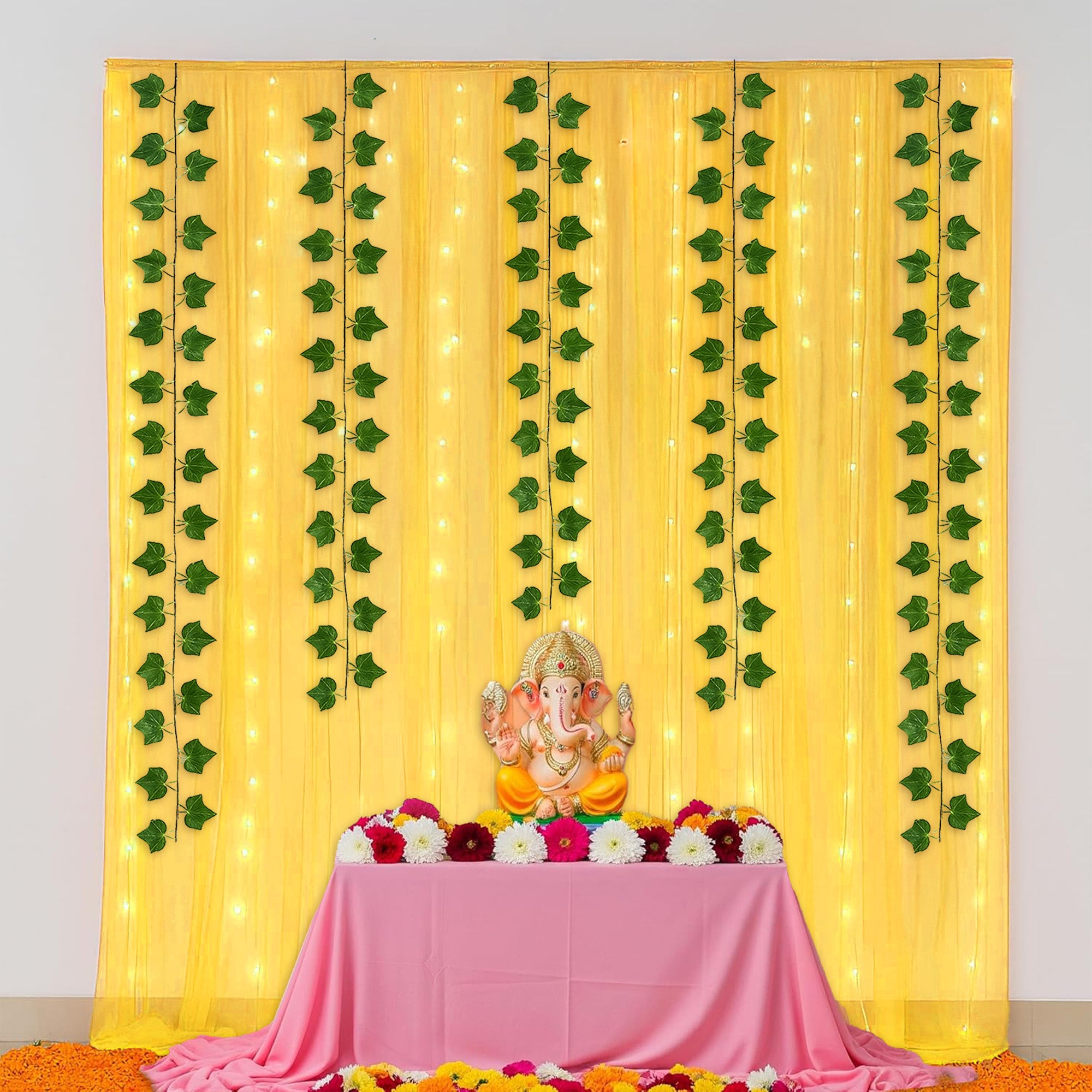 This Janmashtami, choose a chic backdrop to decorate.