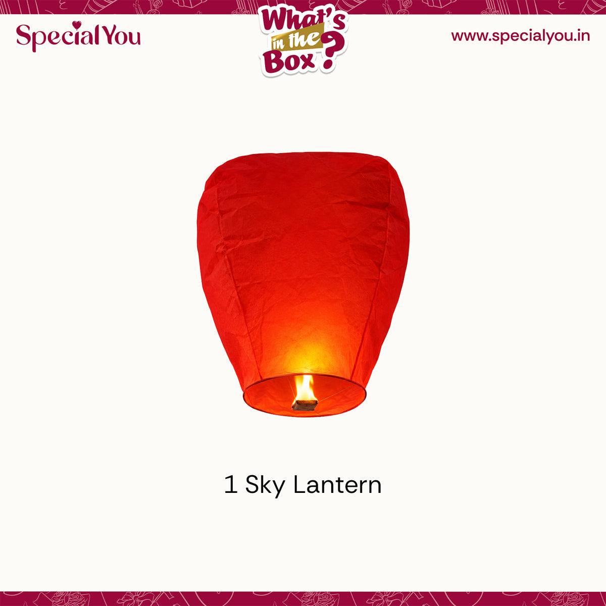 Flying Night Sky Lantern Light for Diwali