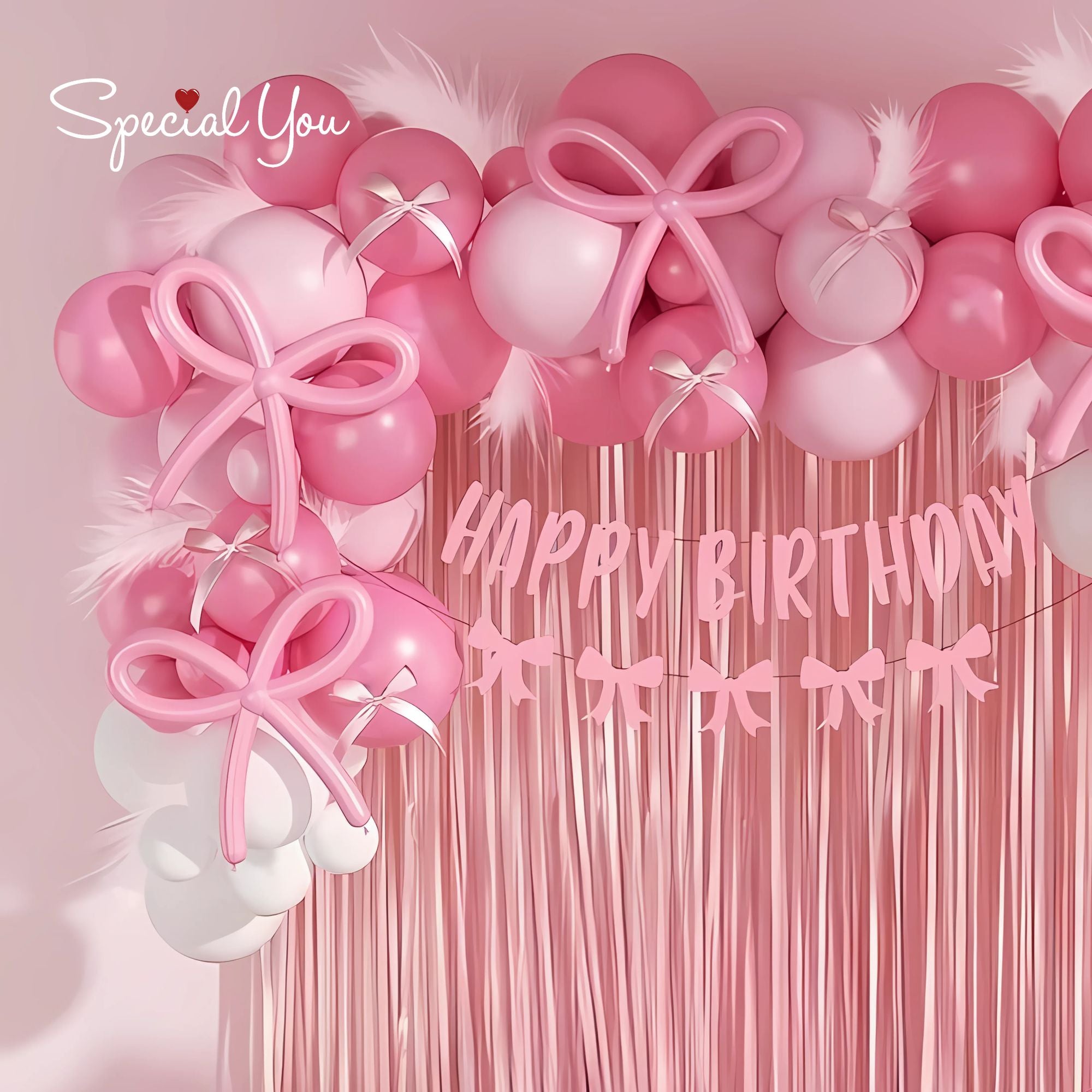Pink Elegance Birthday Decor
