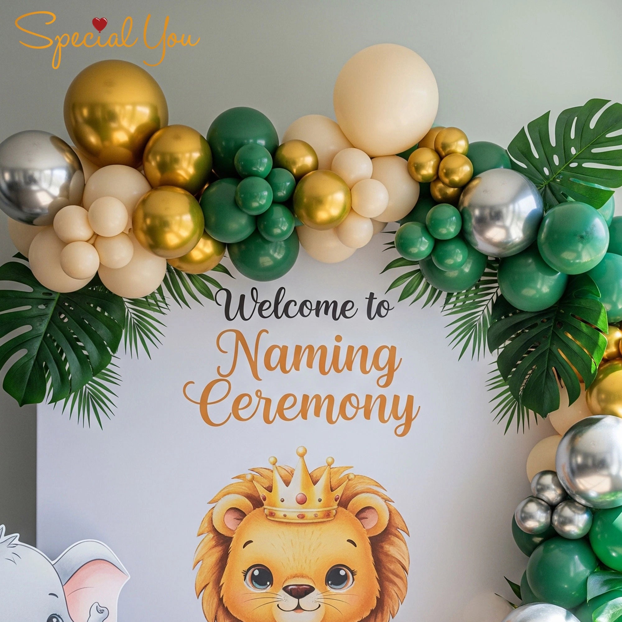 Royal Safari Naming Decor