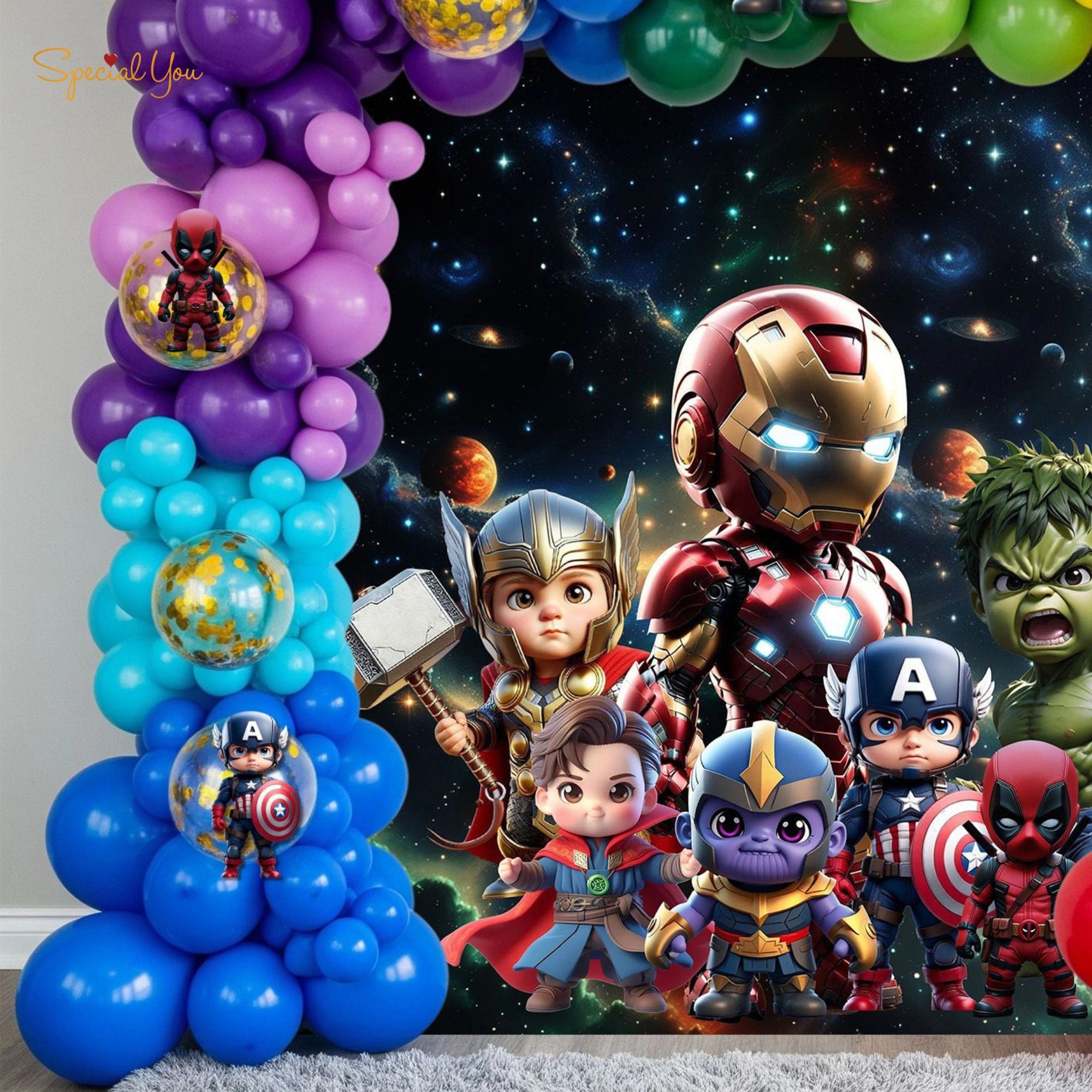 Superhero Galaxy Decor