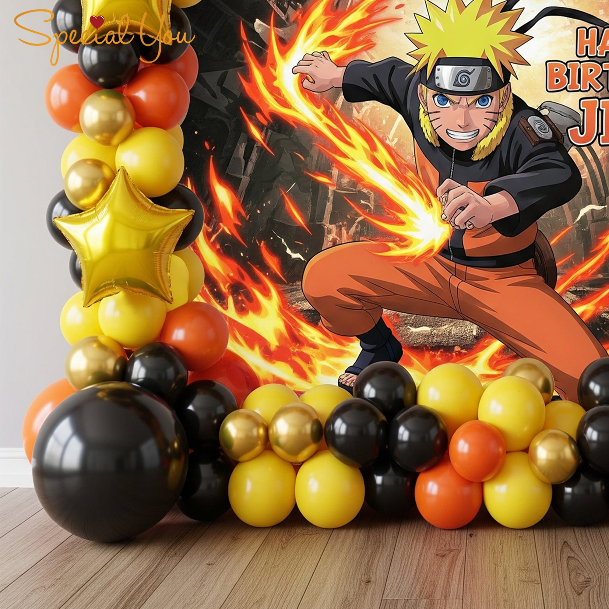 The Ultimate Naruto Party Decor