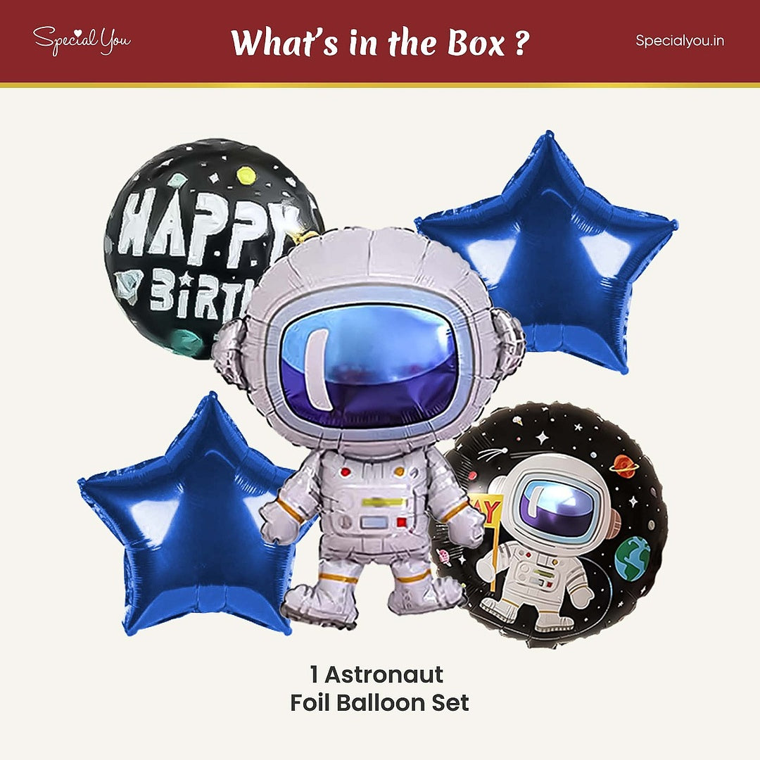 Astronaut Foil Balloons party decoration for kids