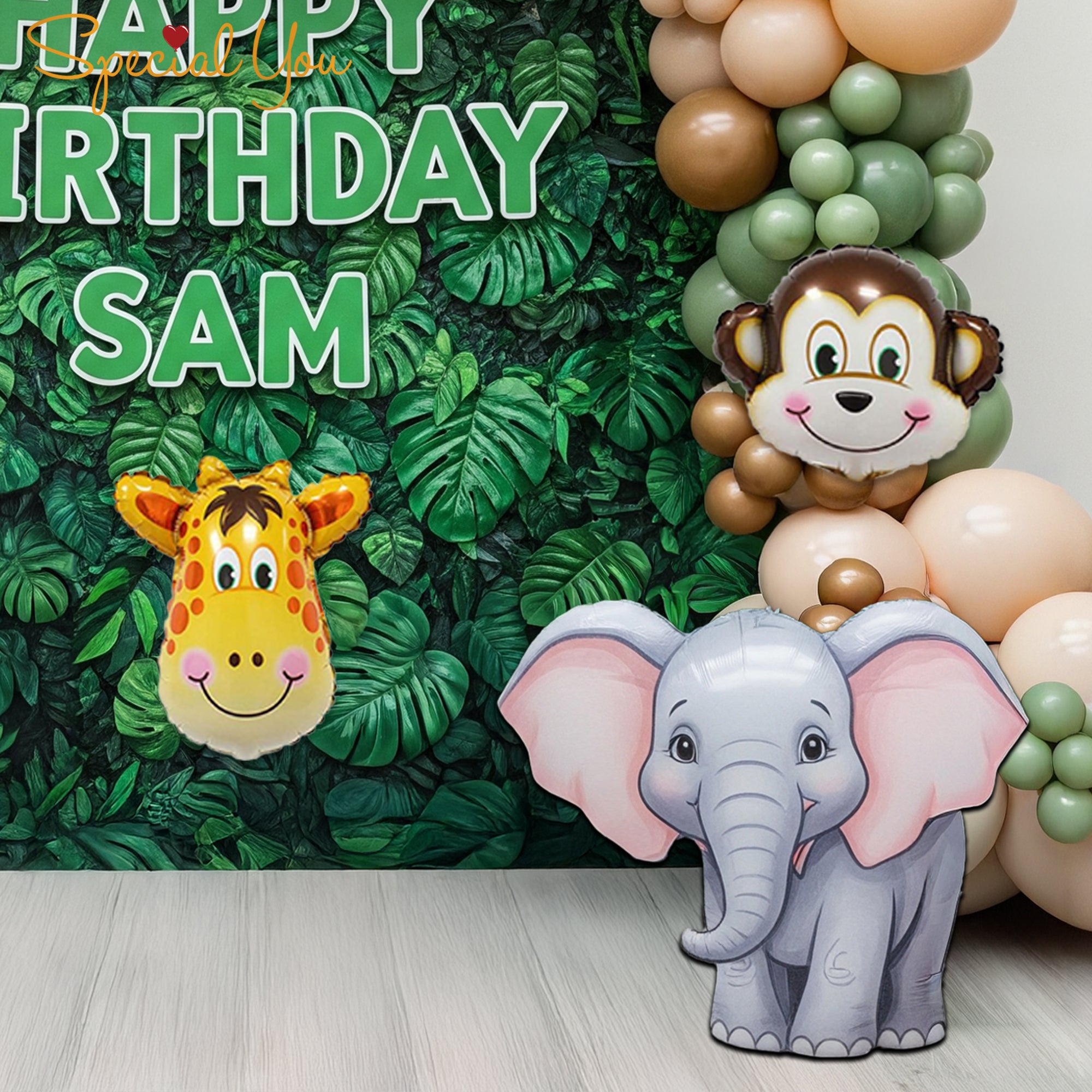 Animal Kingdom Balloon Decoration