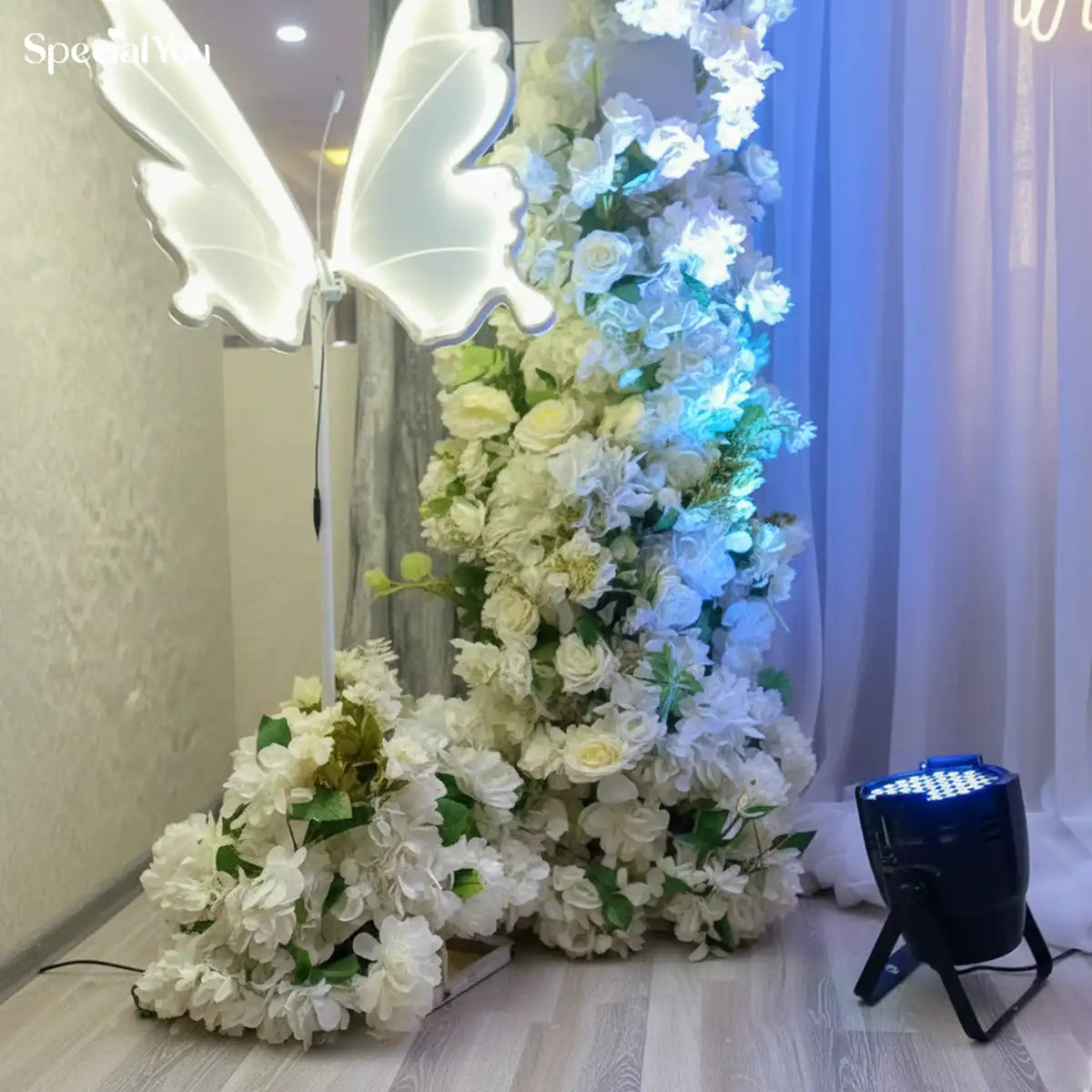 Butterfly Floral Proposal Decoration