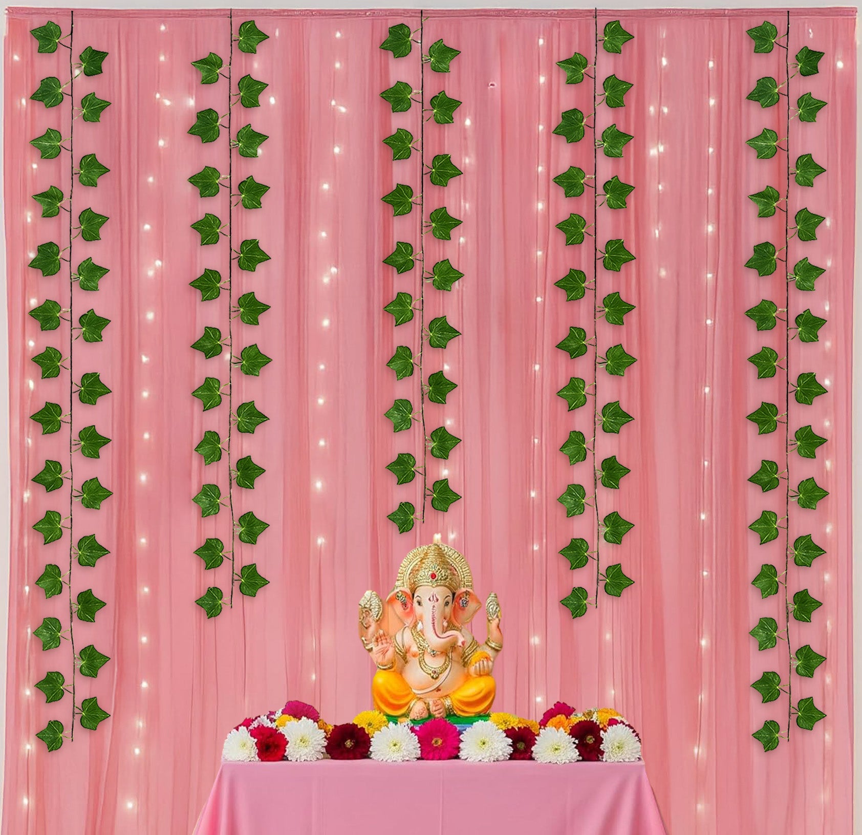 Pink Glow Diwali décor