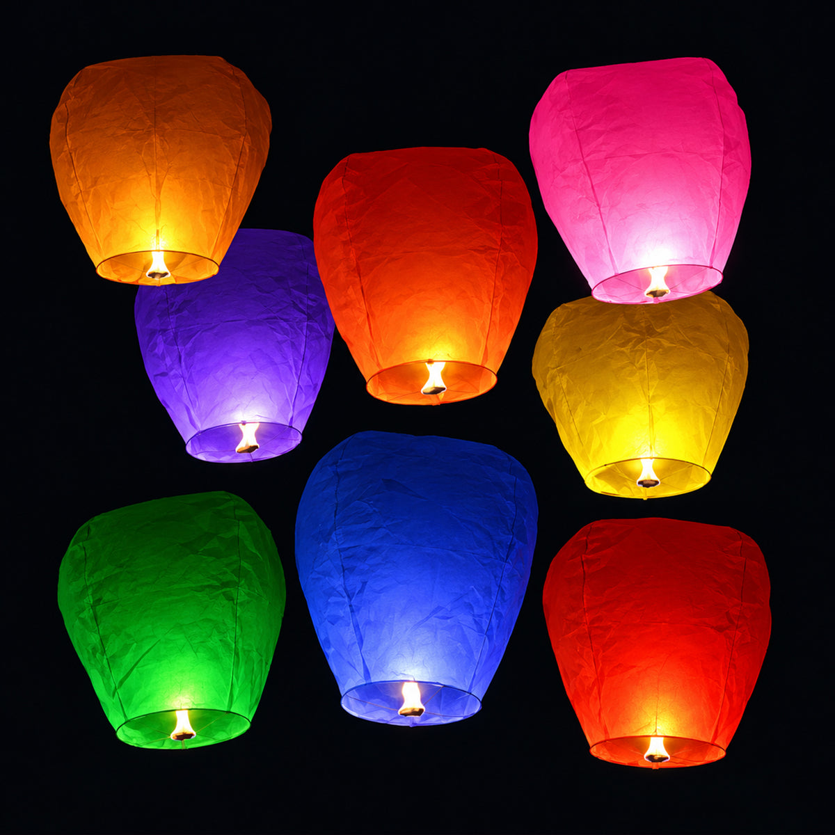 Flying Night Sky Lantern Light for Diwali