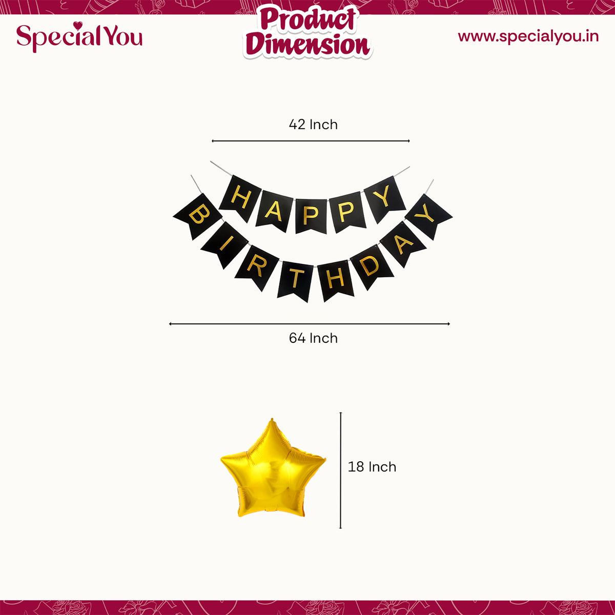 Construction Theme Birthday Decoration DIY Kit