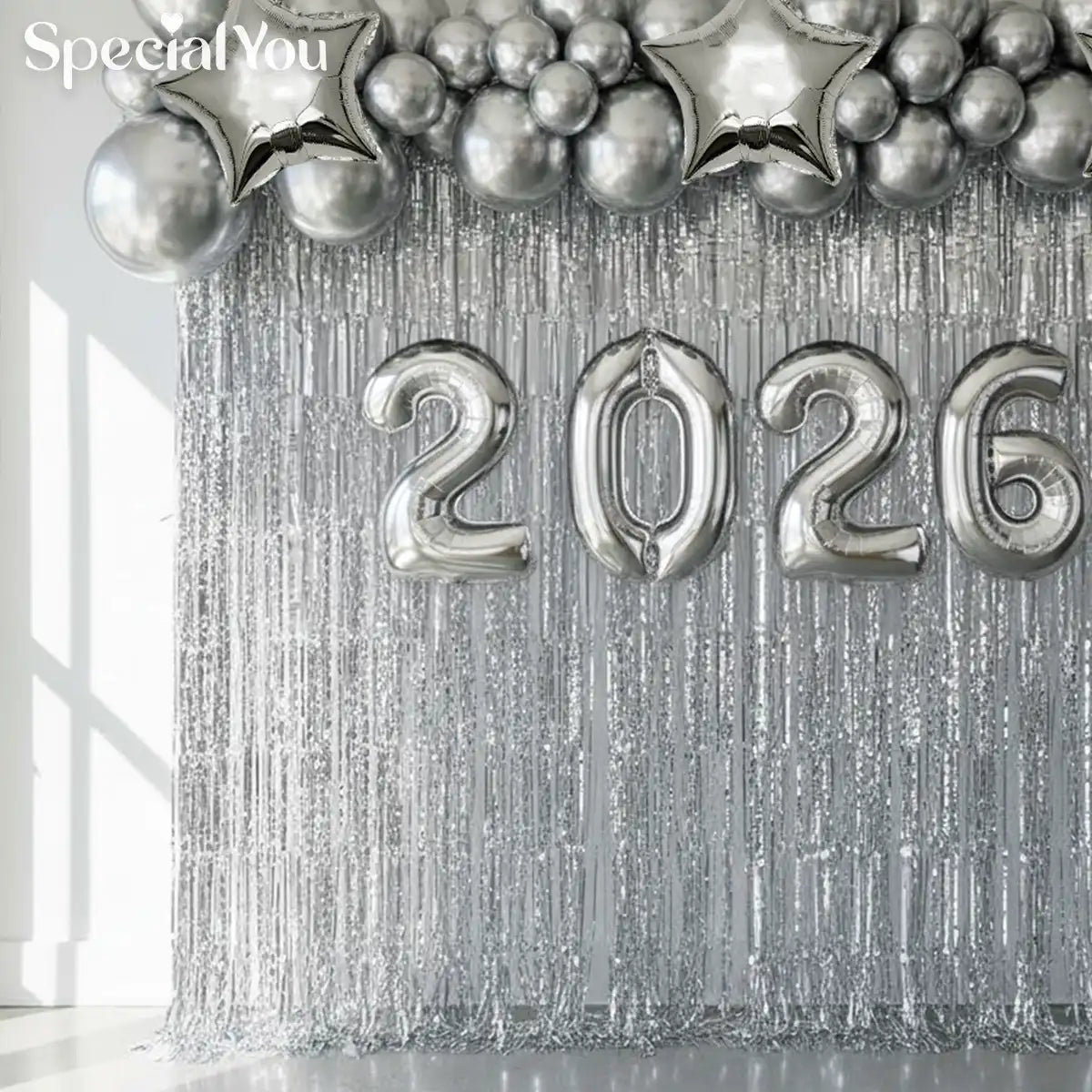 Moonlit Silver New Year Setup