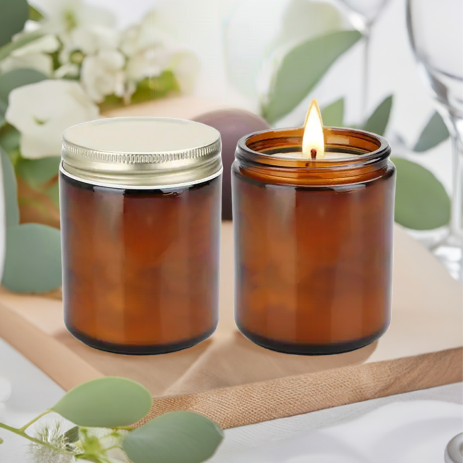 Aroma Candles, Fragrance Candle, Scented Candles Gift Set of 2