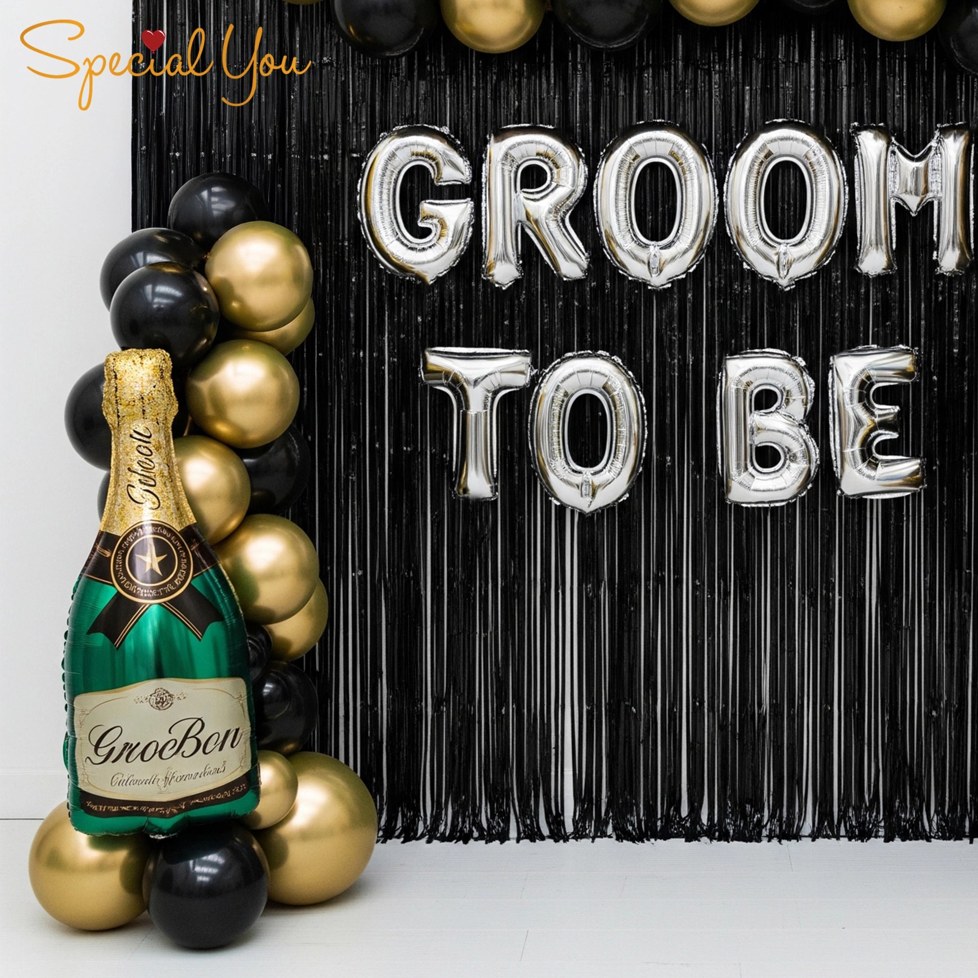 The Groom's Grand Bash Decor