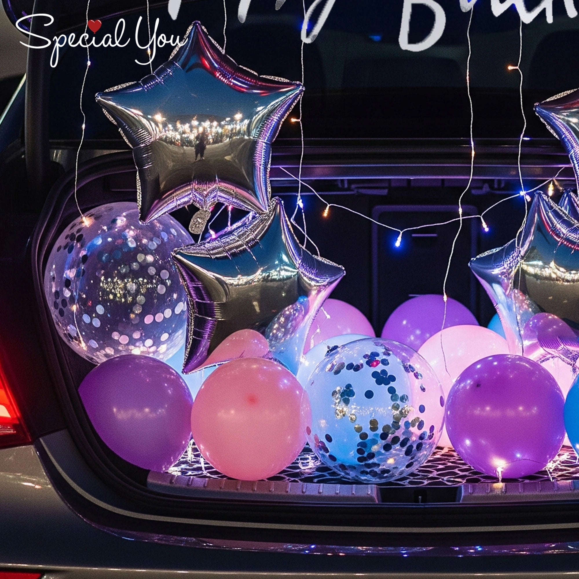 Car Boot Birthday Decor