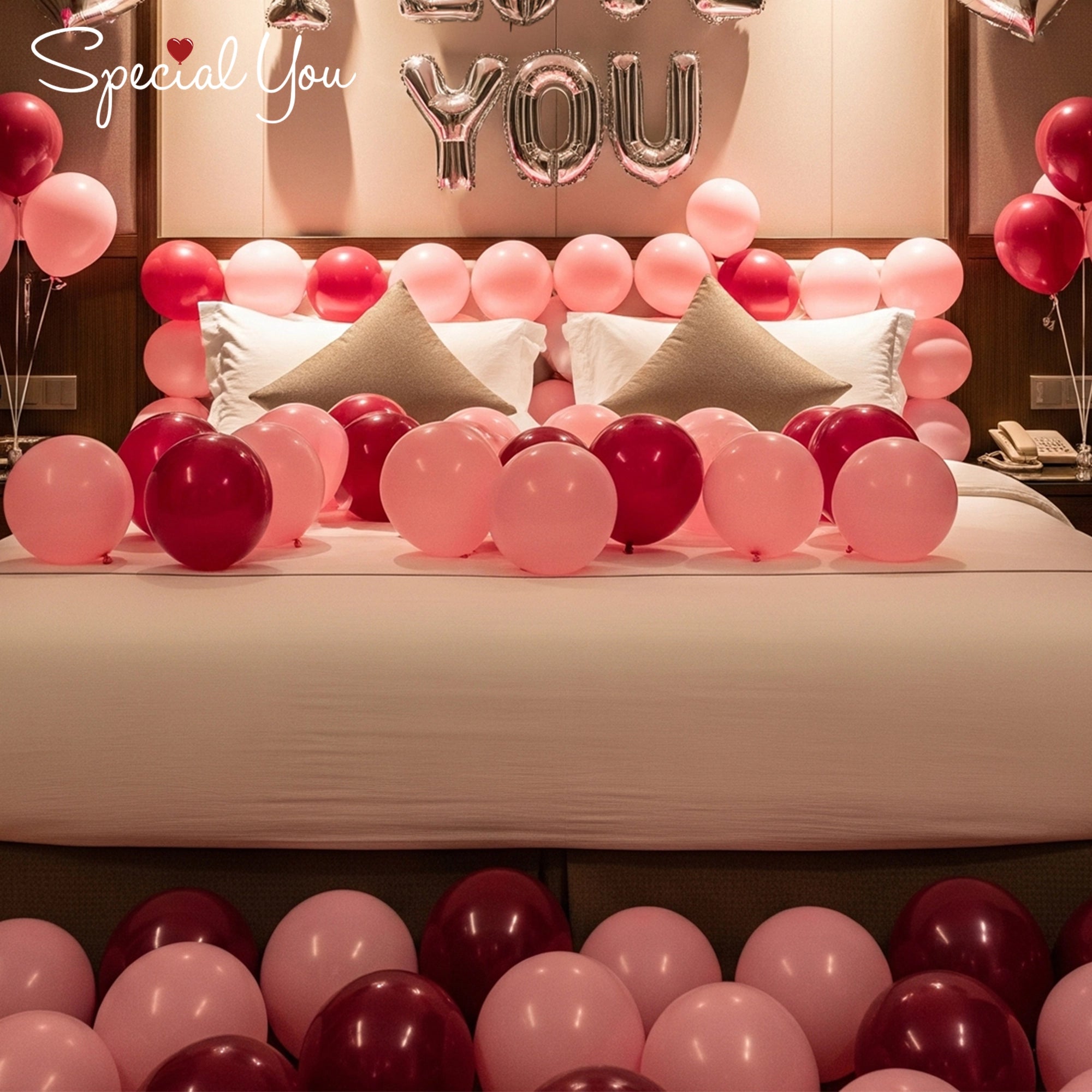 Romantic Bliss Balloon Decor