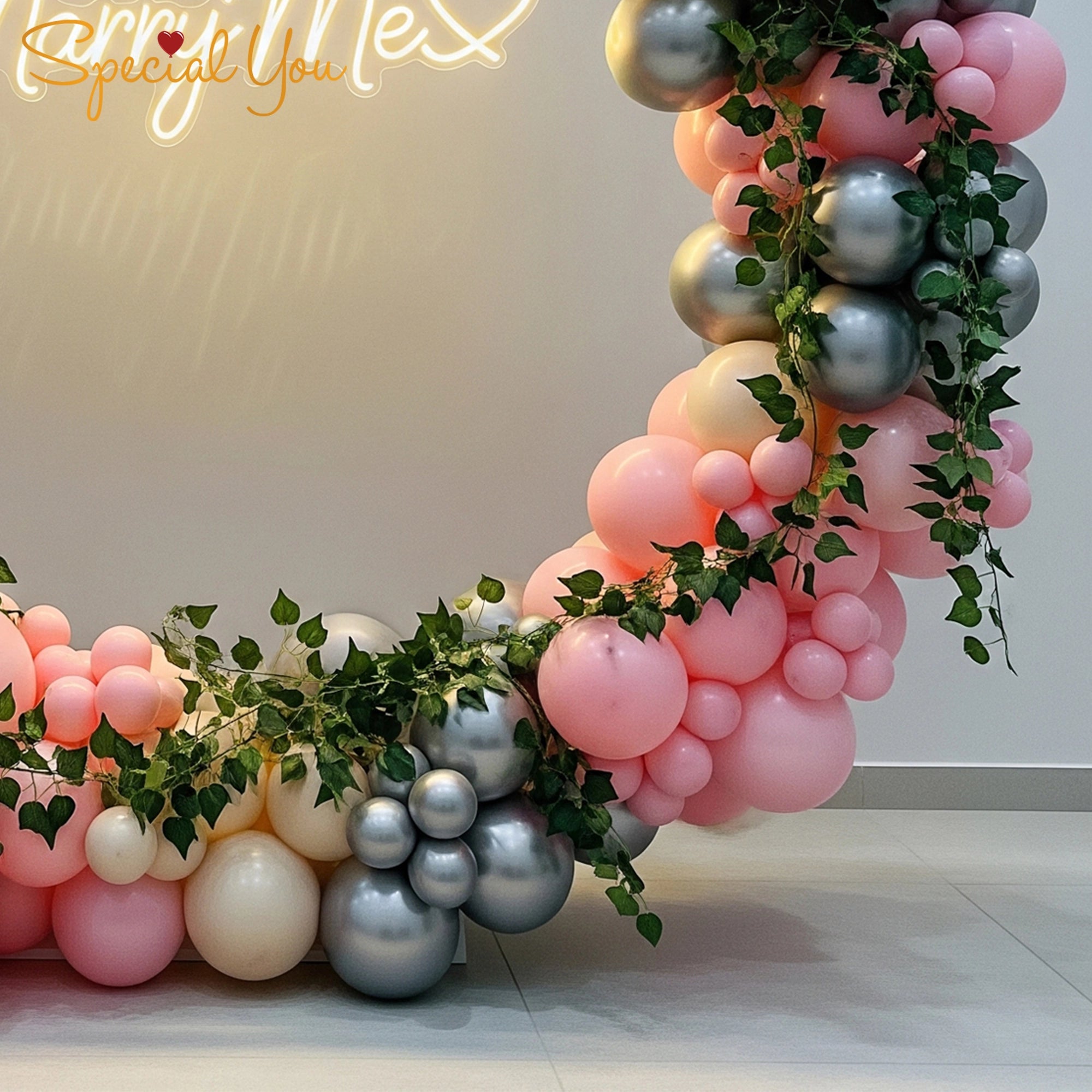 Elegant Pastel Proposal Decor