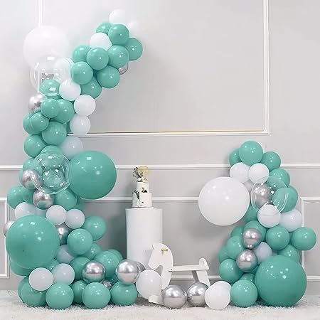 Pastel Green Balloons decoration for boys & girls-50 pcs - Special You