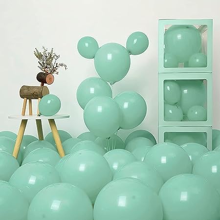 Pastel Green Balloons decoration for boys & girls-50 pcs - Special You