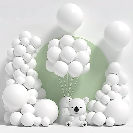 White Balloons for party decoration pack of 50 pcs - Special You