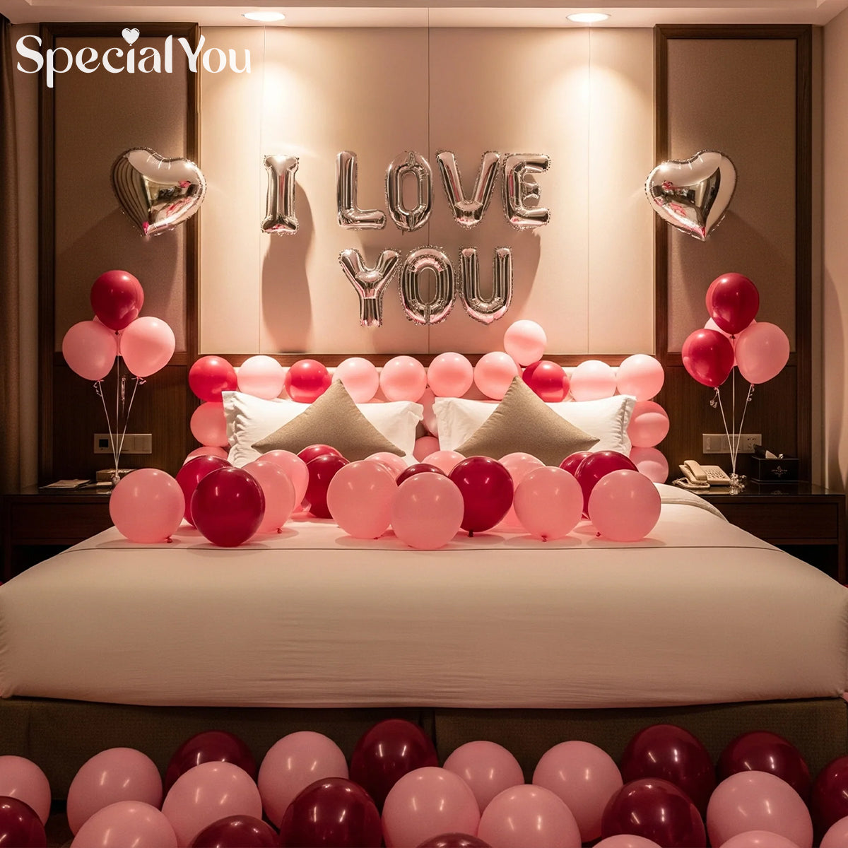 Romantic Bliss Balloon Decor