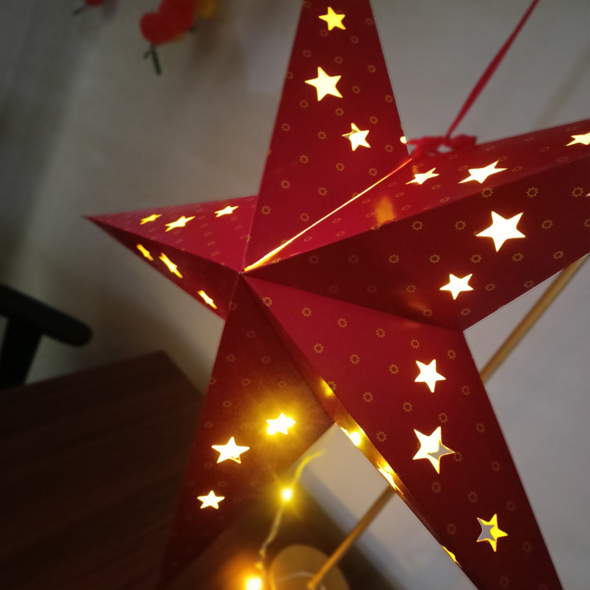 Hanging Star for Christmas Decorations