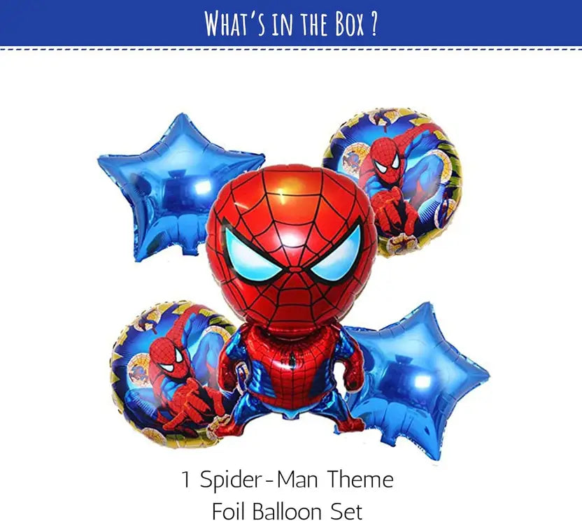 Spider man foil balloon
