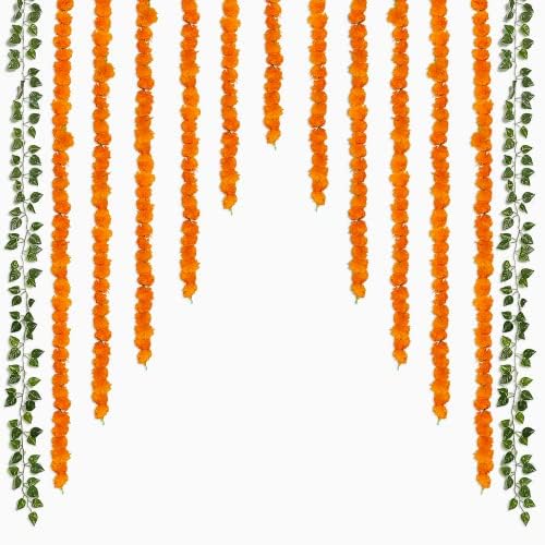 Vines and Marigold Diwali Decor