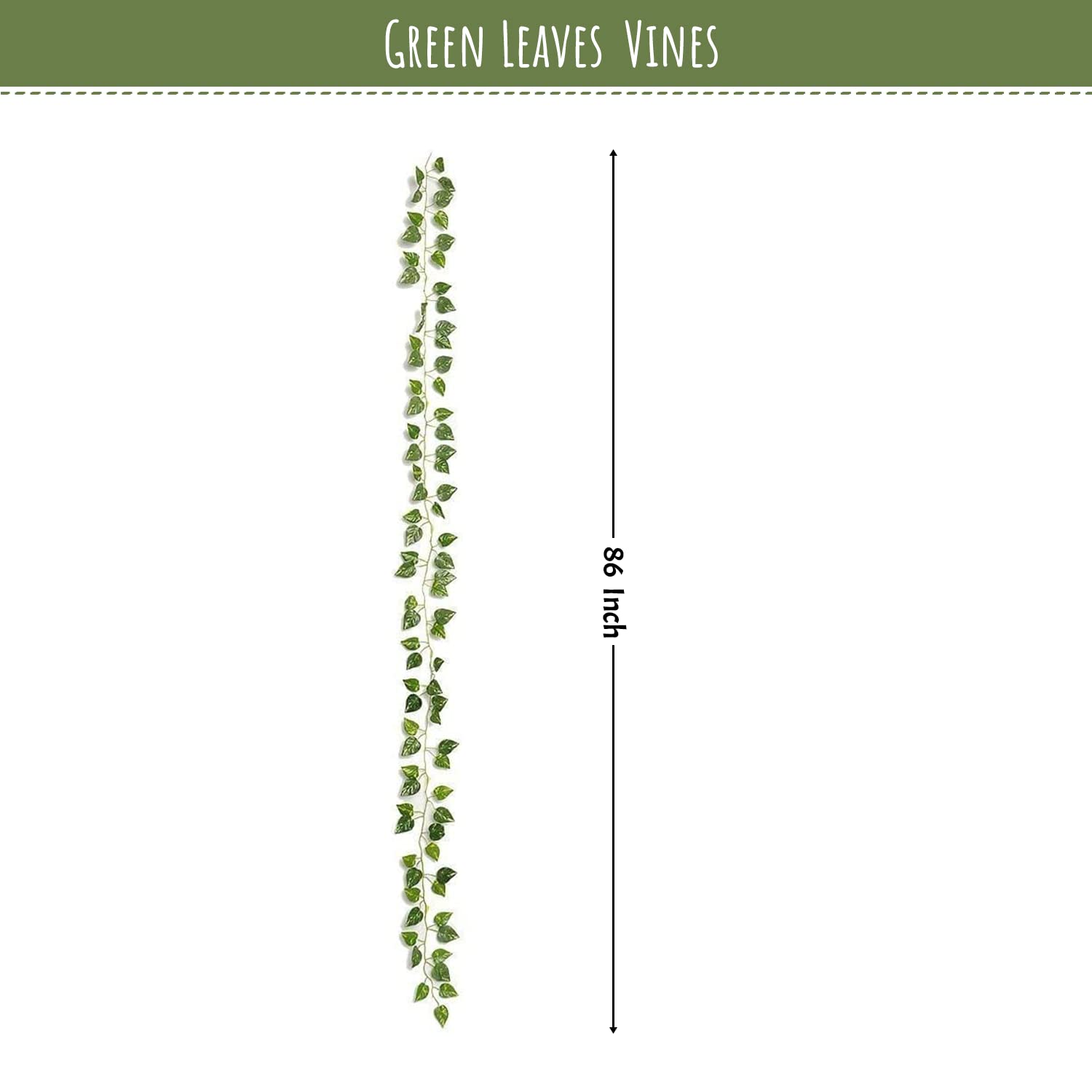 Ganpati Green Vines Decor Kit