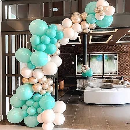 Pastel Green Balloons decoration for boys & girls-50 pcs - Special You