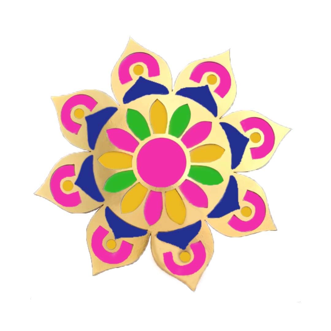 rangoli making tool