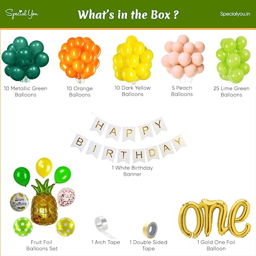 Multi color DIY Happy Birthday Decor Kit