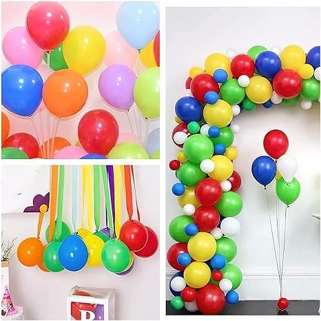 Rainbow Balloons for Decoration - 50 pcs - Special You