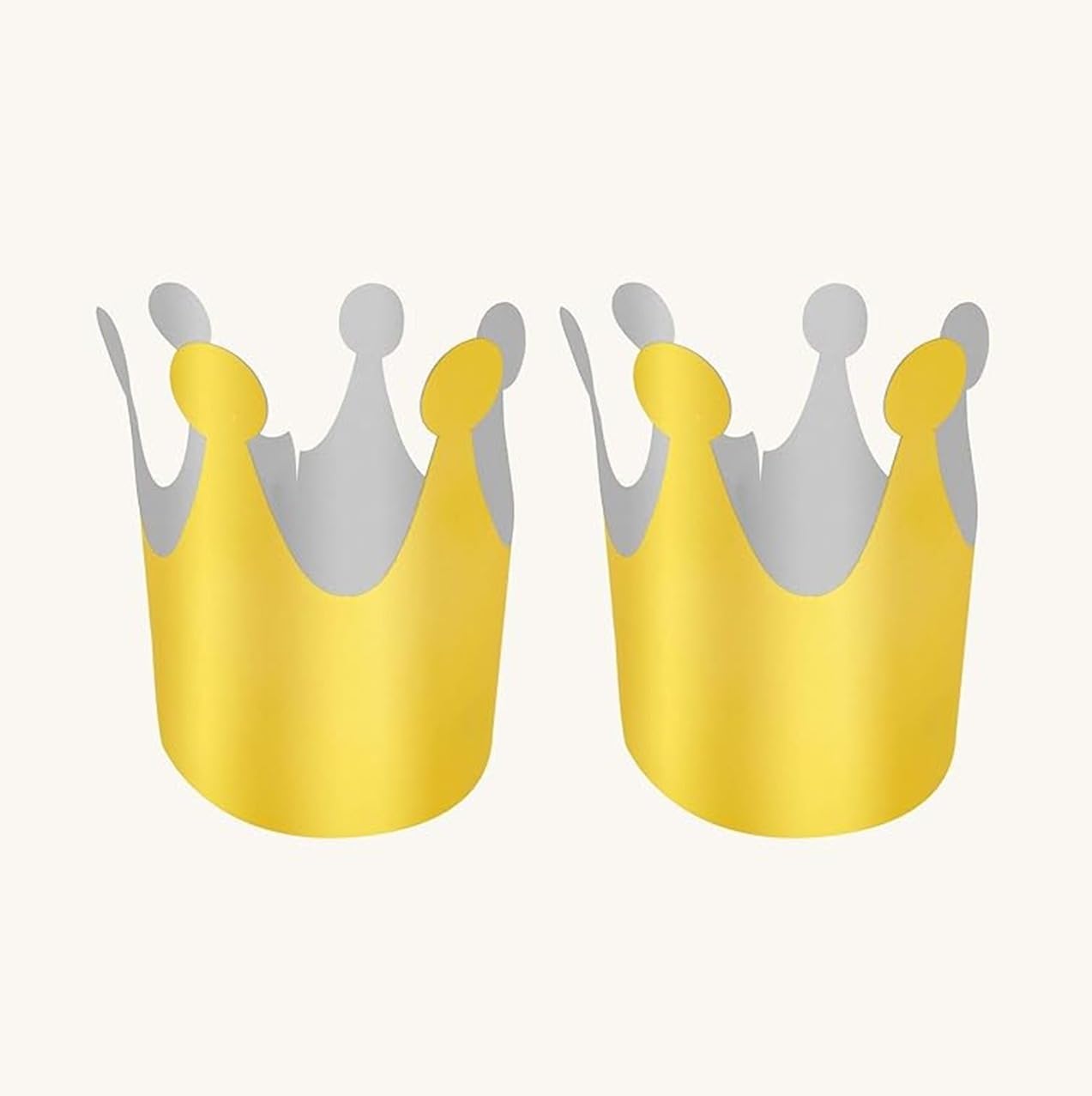 Gold Paper Crowns DIY for Party