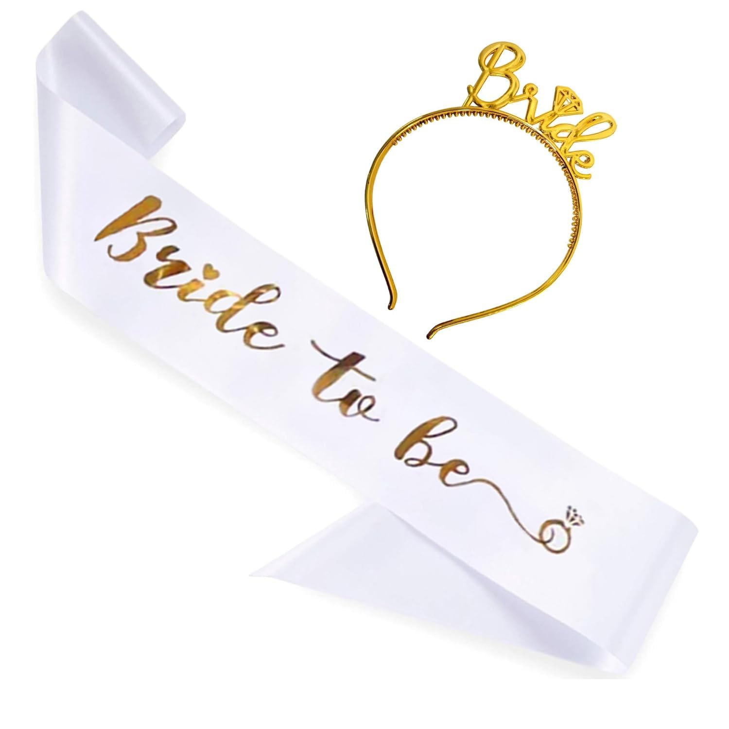 Bride to Be Sash & Headband