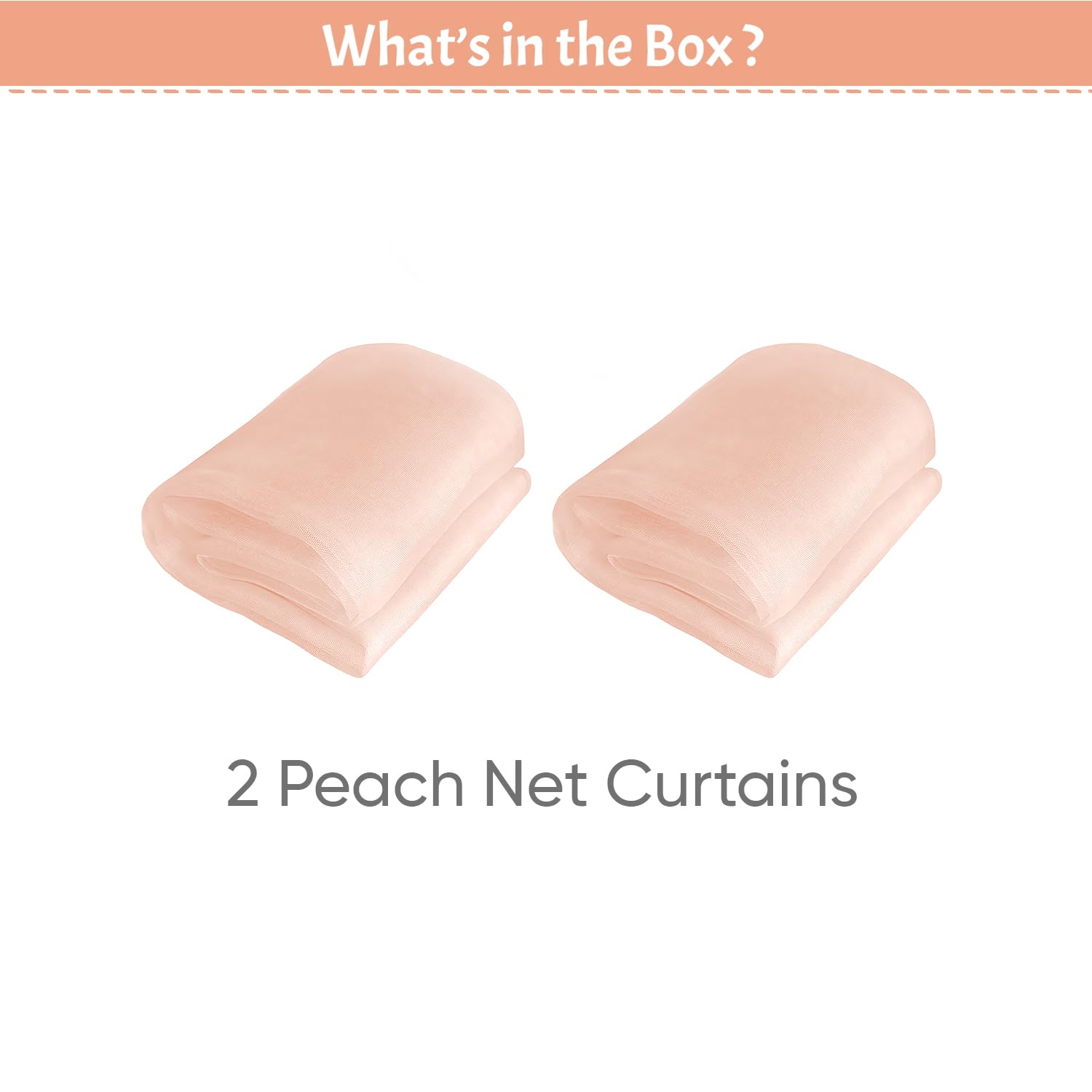 Peach Net Curtain For Backdrop Decoration - Special You