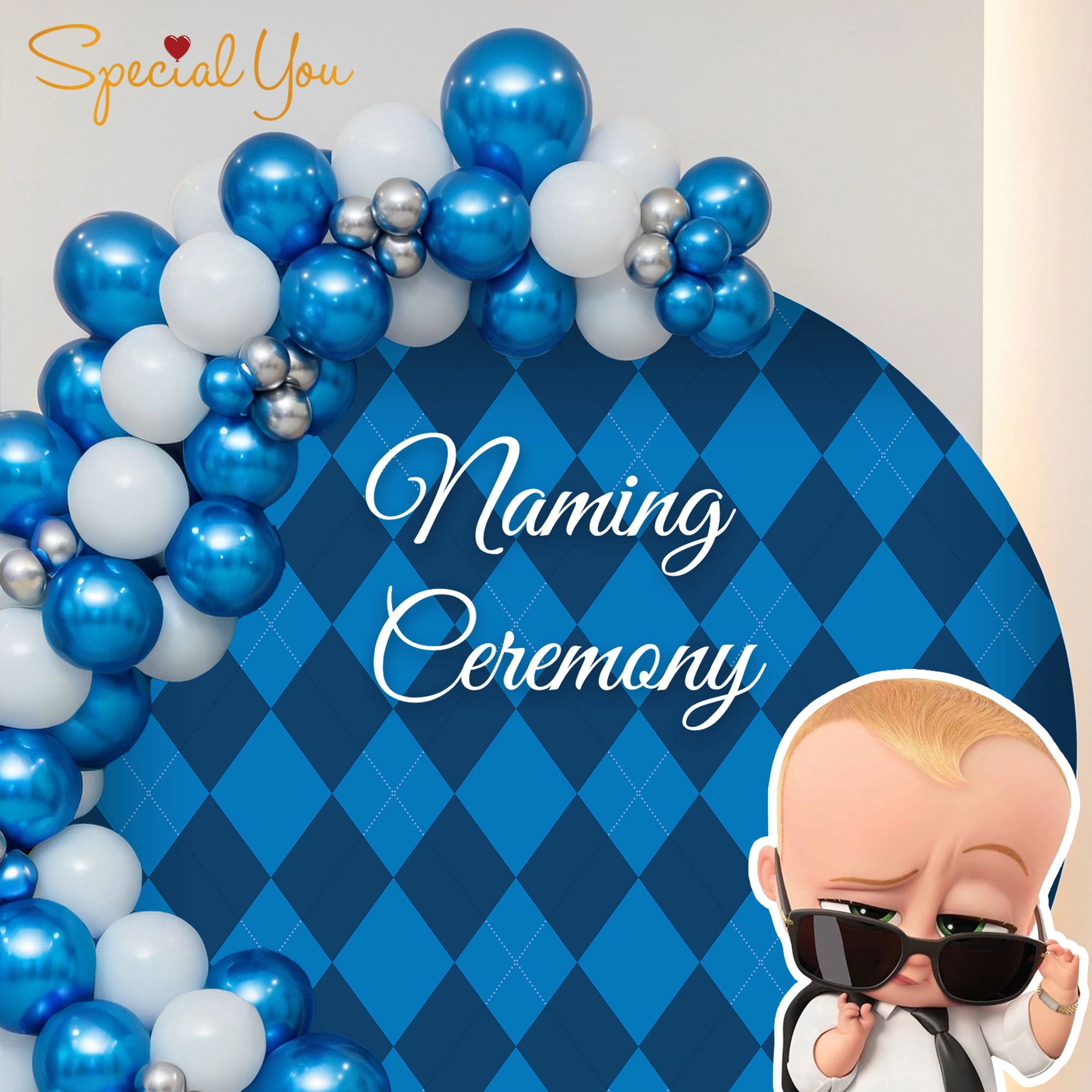 Boss Baby Naming Ceremony Decor