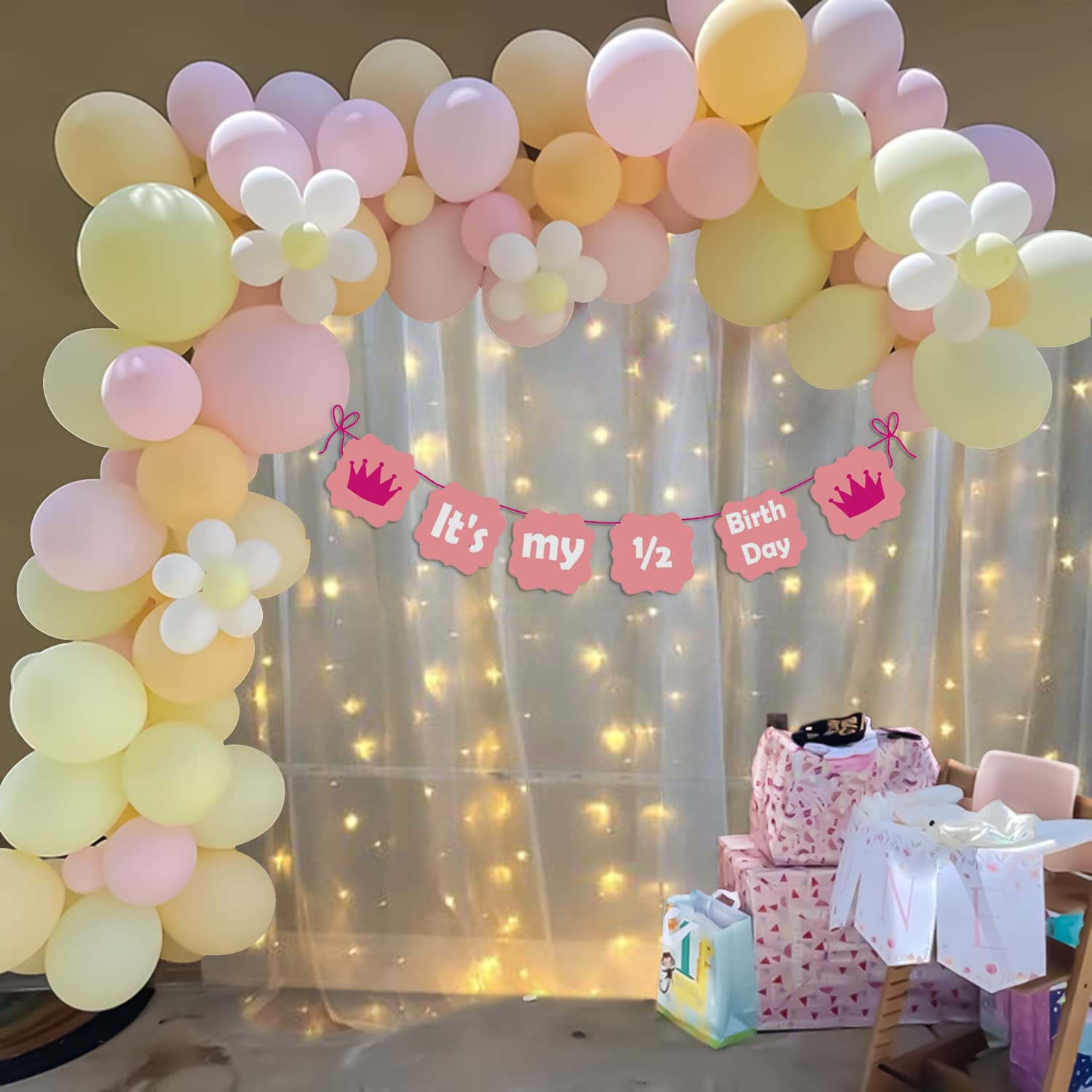 half birthday decoration