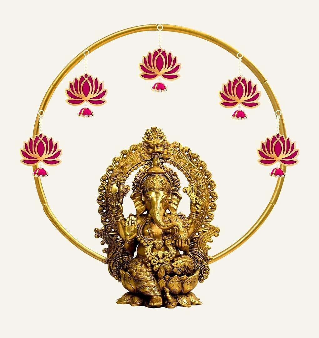 Ganpati Lotus Decoration
