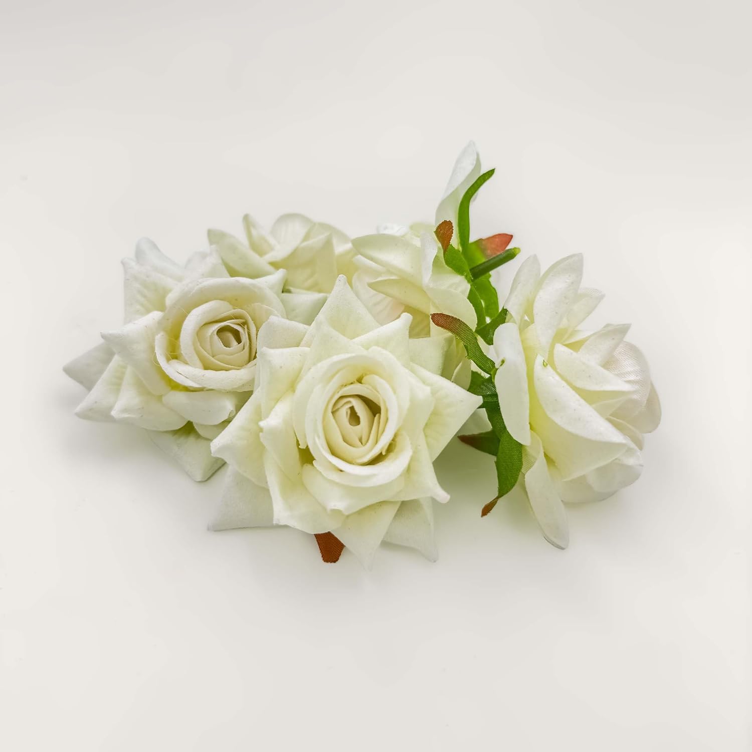 Artificial White Rose Flower for Decoration